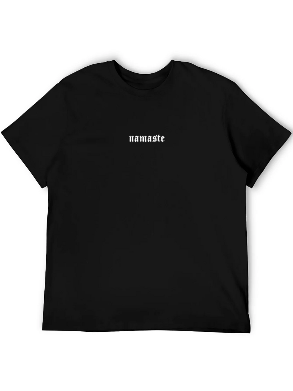Namaste Graphic Tee - Black