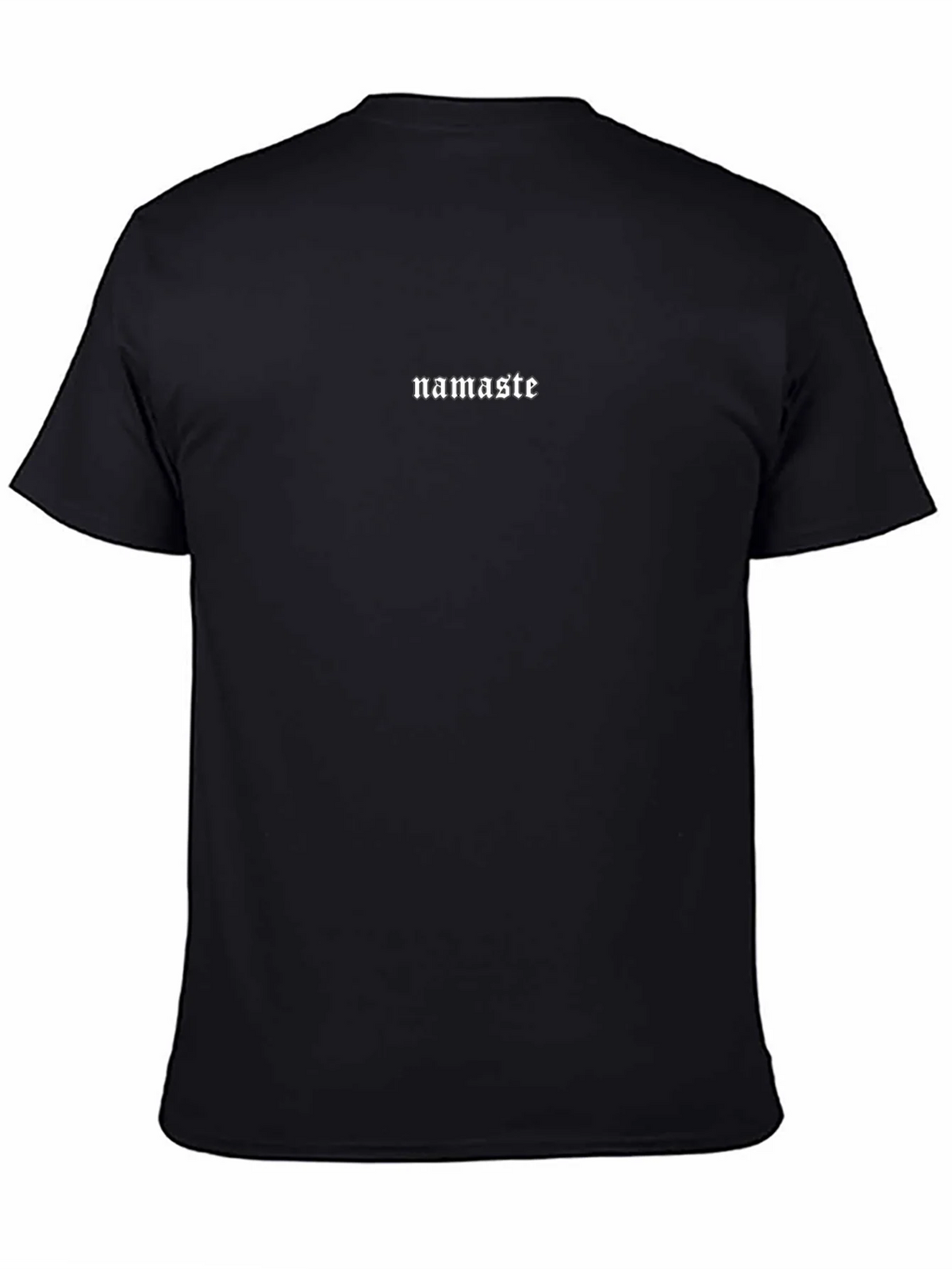 Namaste Graphic Tee - Black