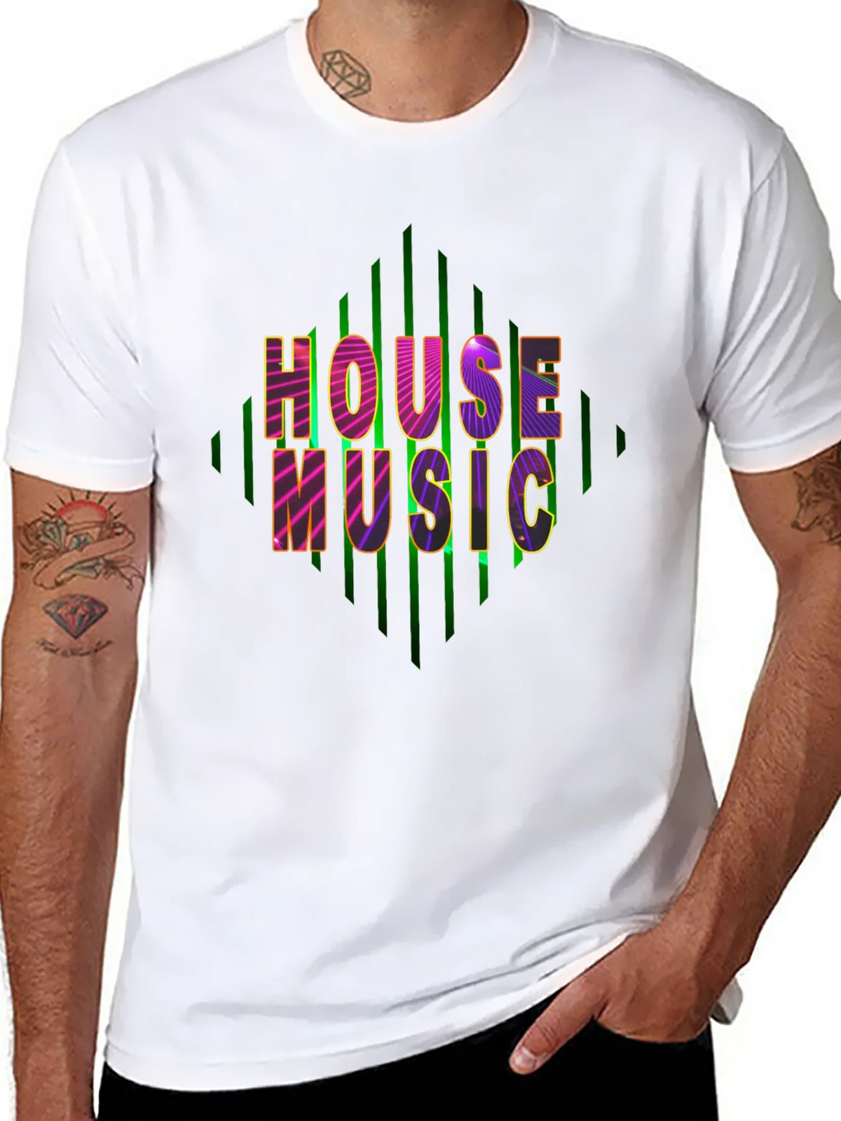 House Music Graphic T-Shirt