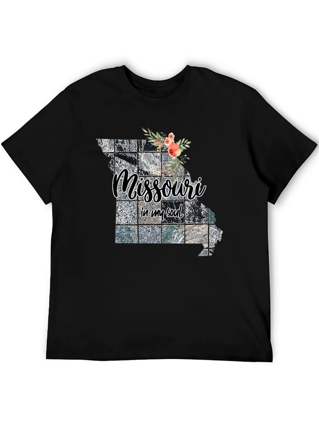 Missouri in My Soul Black T-Shirt