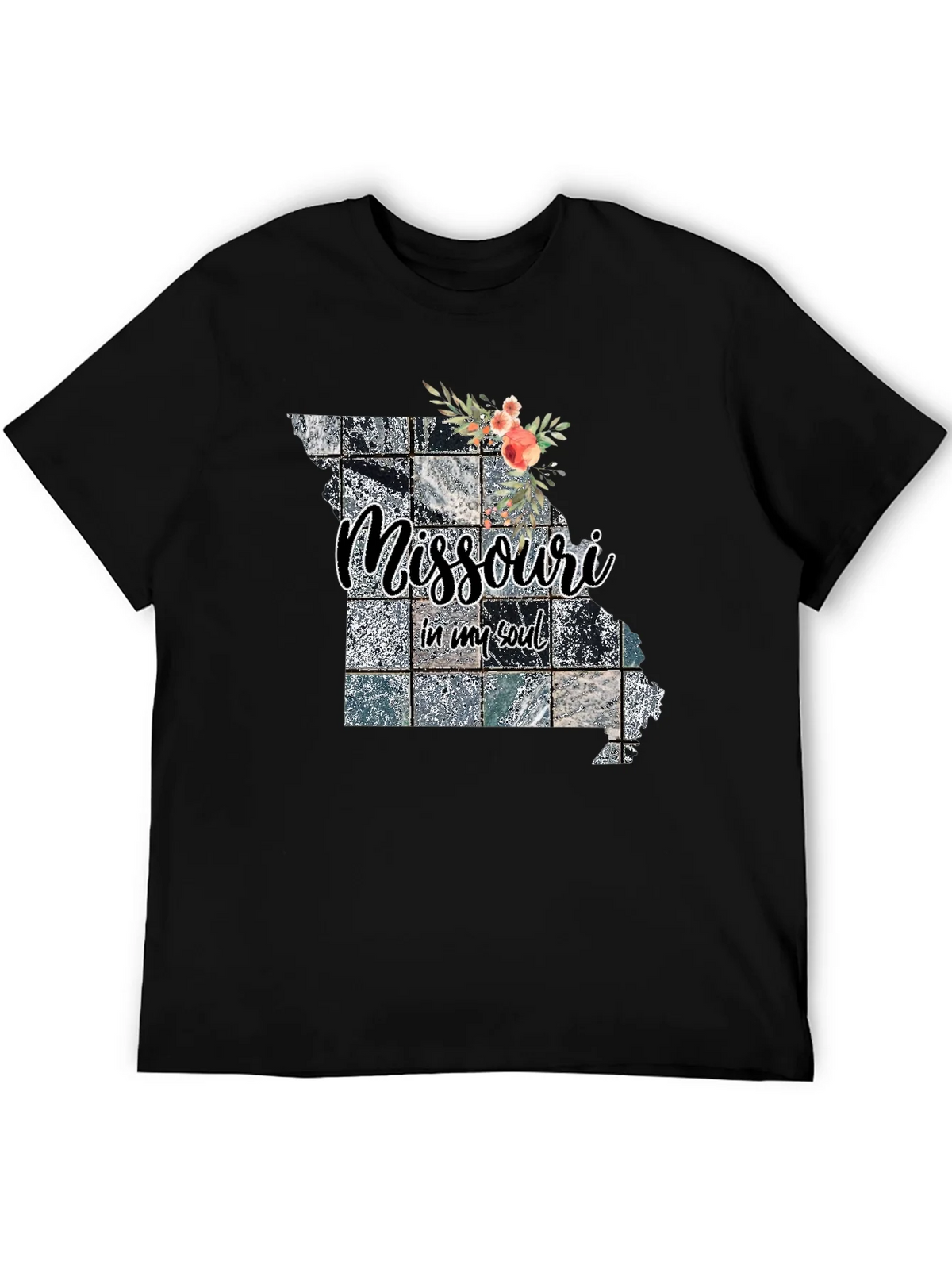 Missouri in My Soul Black T-Shirt