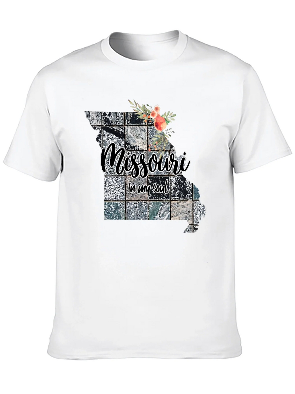 Missouri in My Soul Black T-Shirt