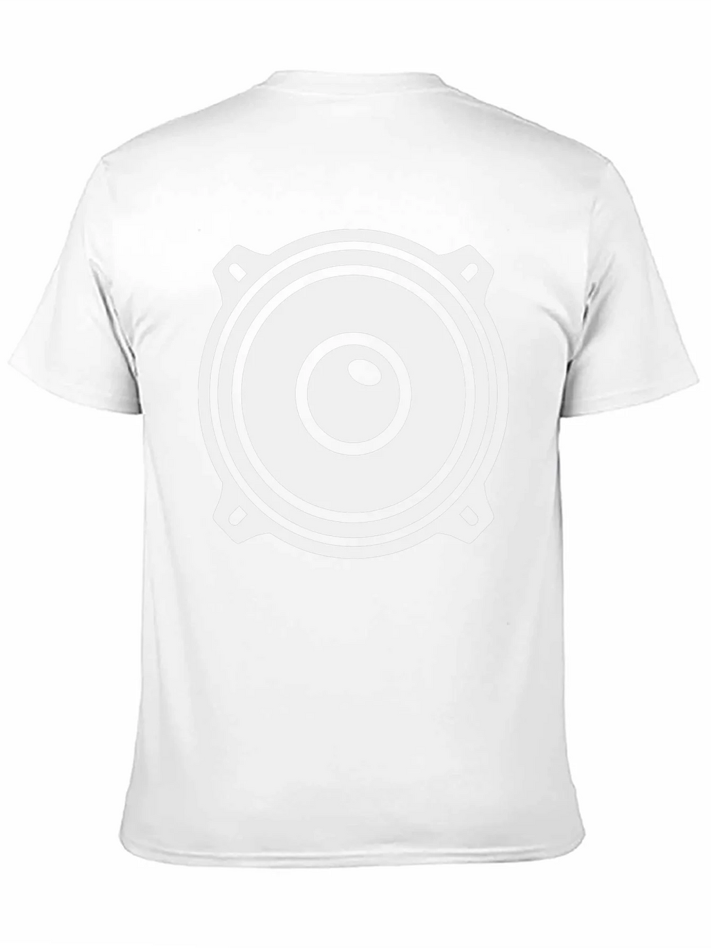 Speaker Graphic Black T-Shirt - Sound System Tee
