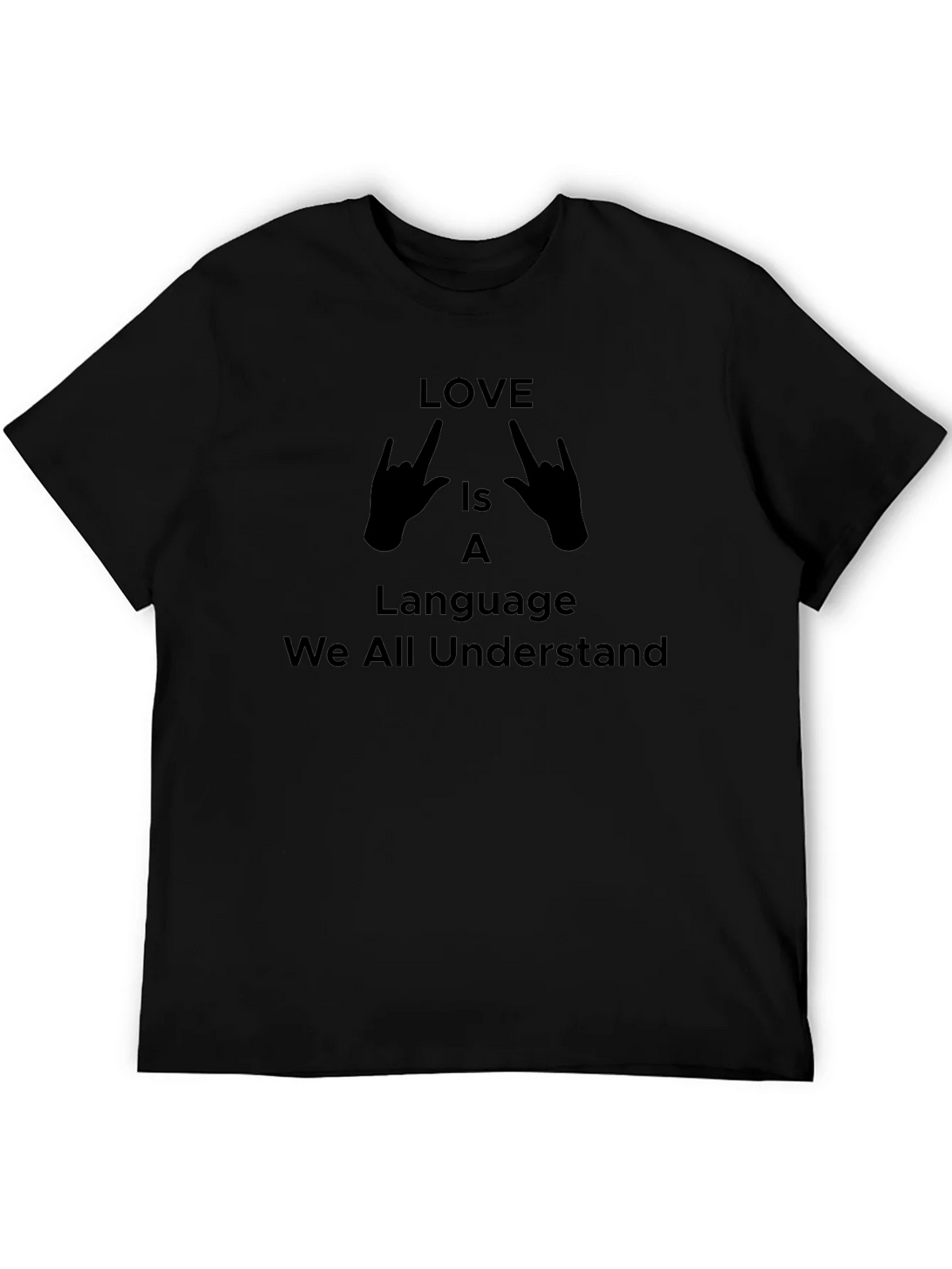Love is a Language Unisex Graphic T-Shirt