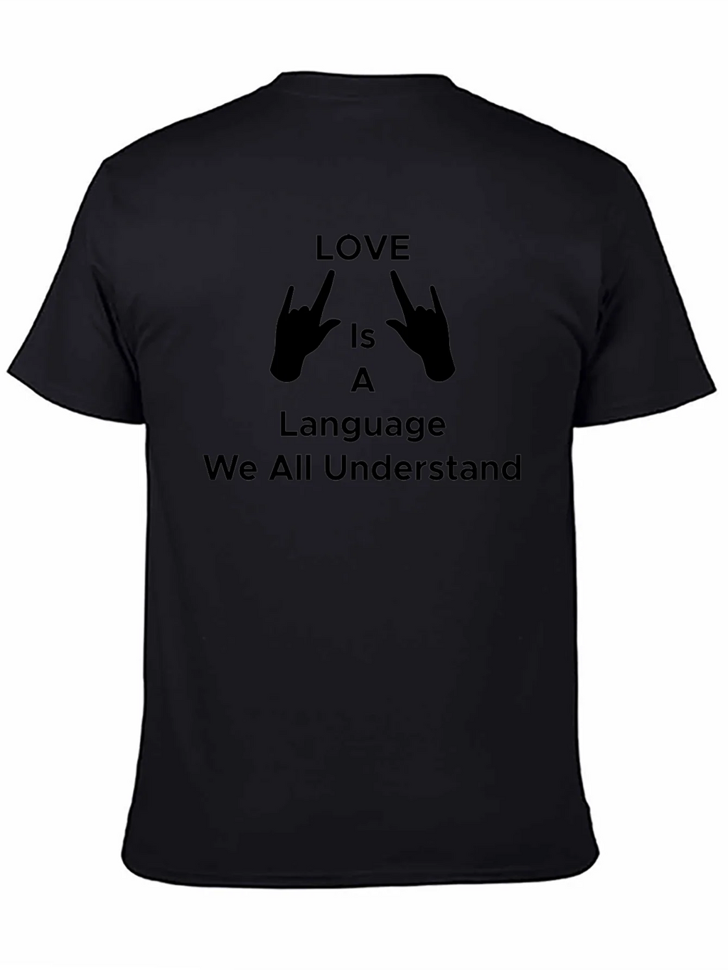 Love is a Language Unisex Graphic T-Shirt