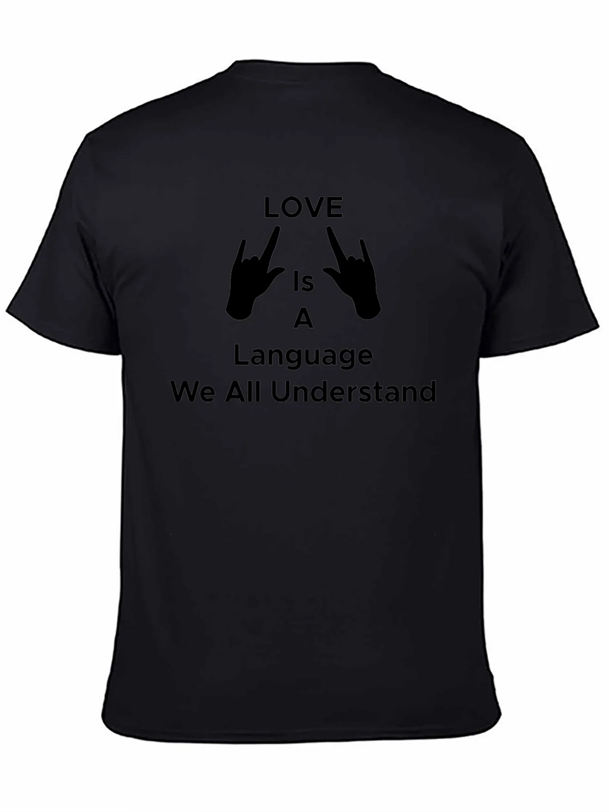 Love is a Language Unisex Graphic T-Shirt
