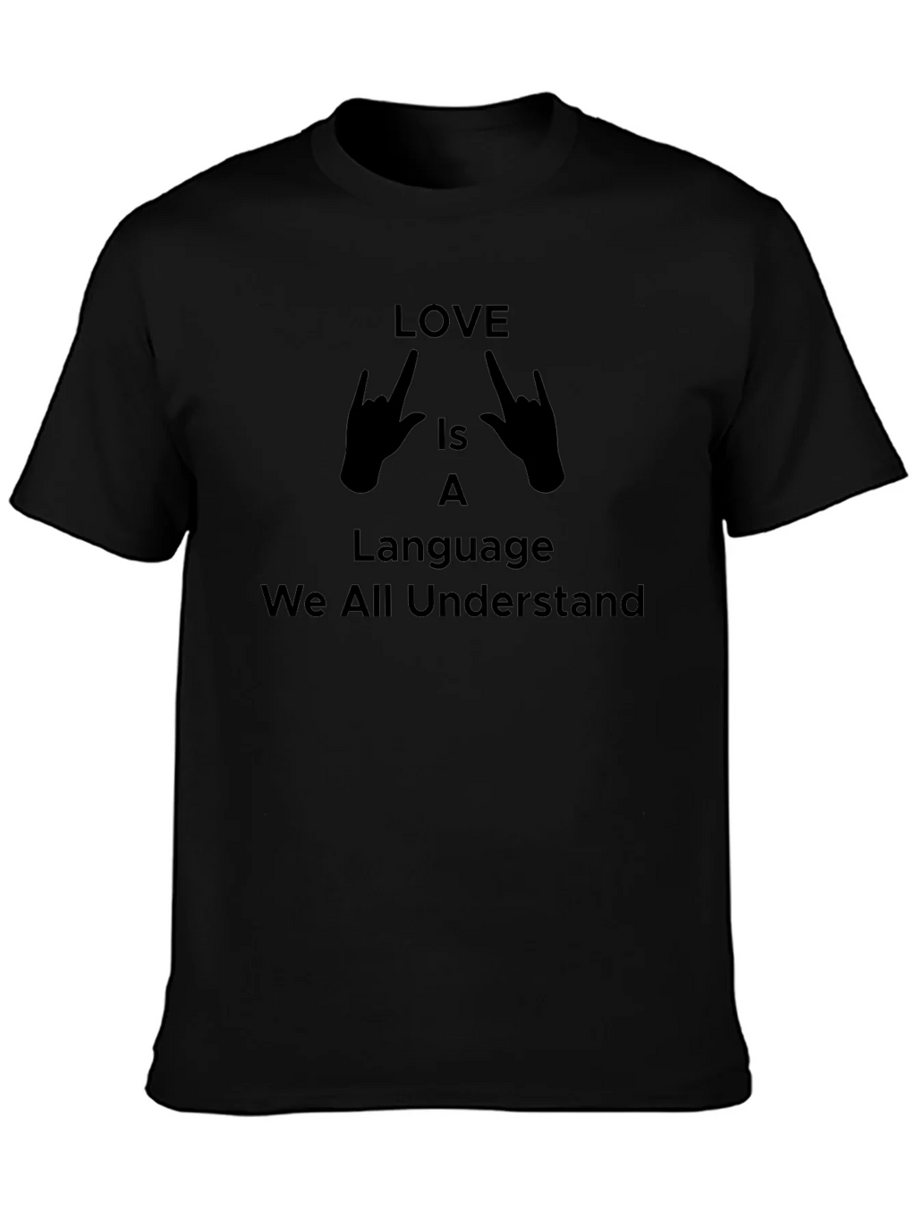 Love is a Language Unisex Graphic T-Shirt