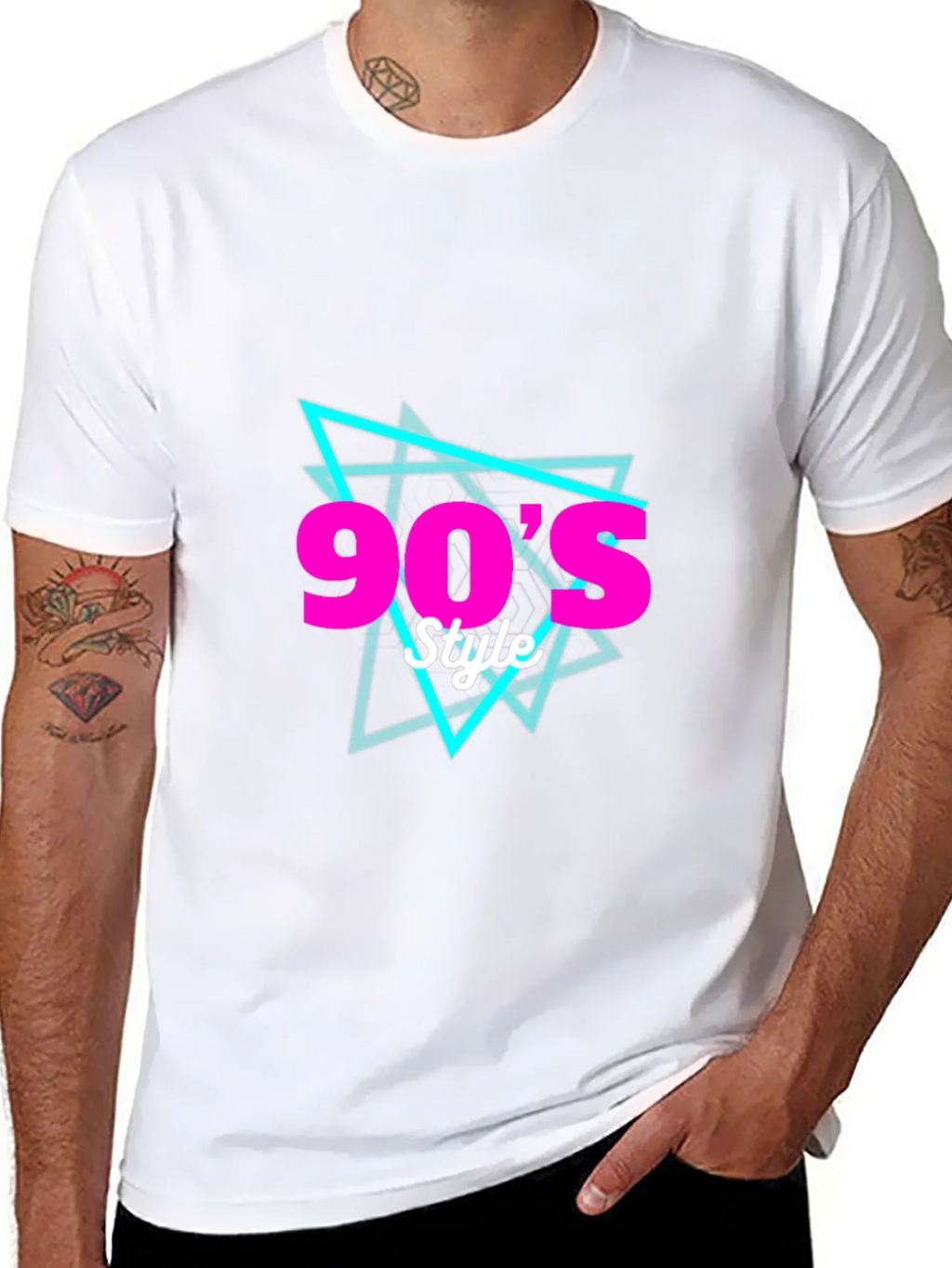 90s Style Graphic Tee - Retro Fashion
