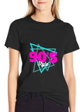 90s Style Graphic Tee - Retro Fashion