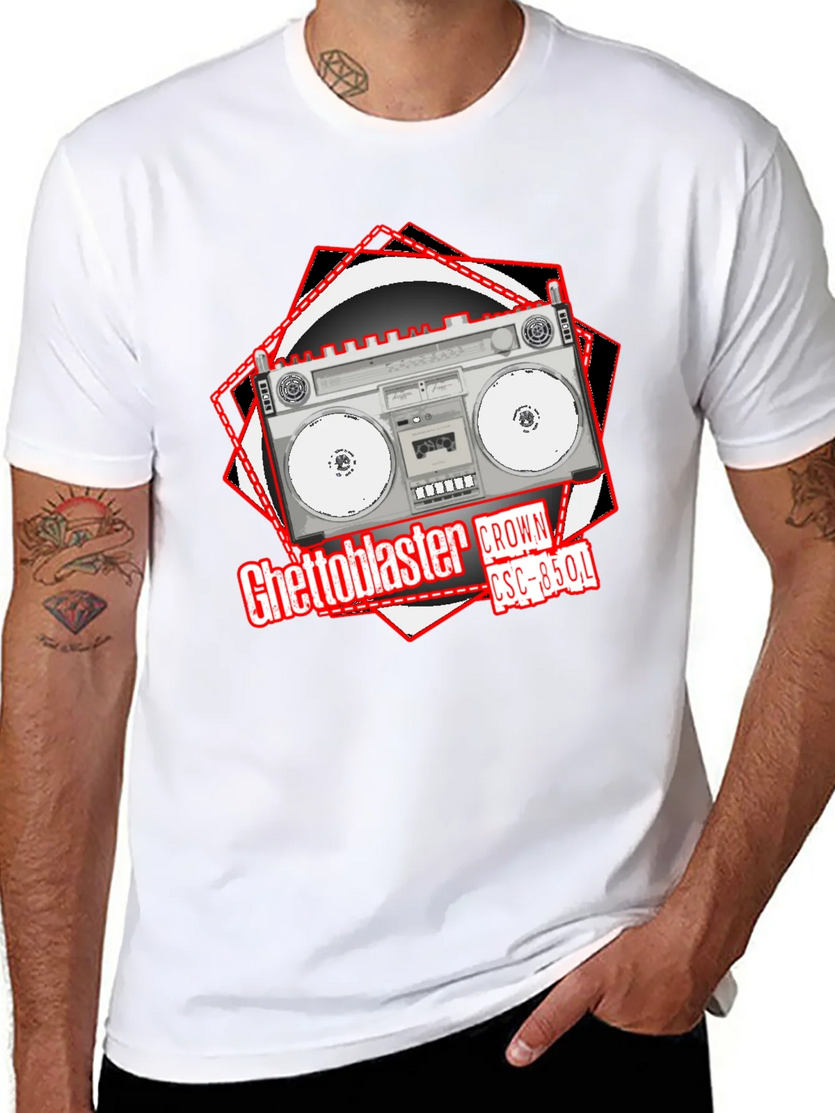 Ghettoblaster Crown CSC-850l T-Shirt