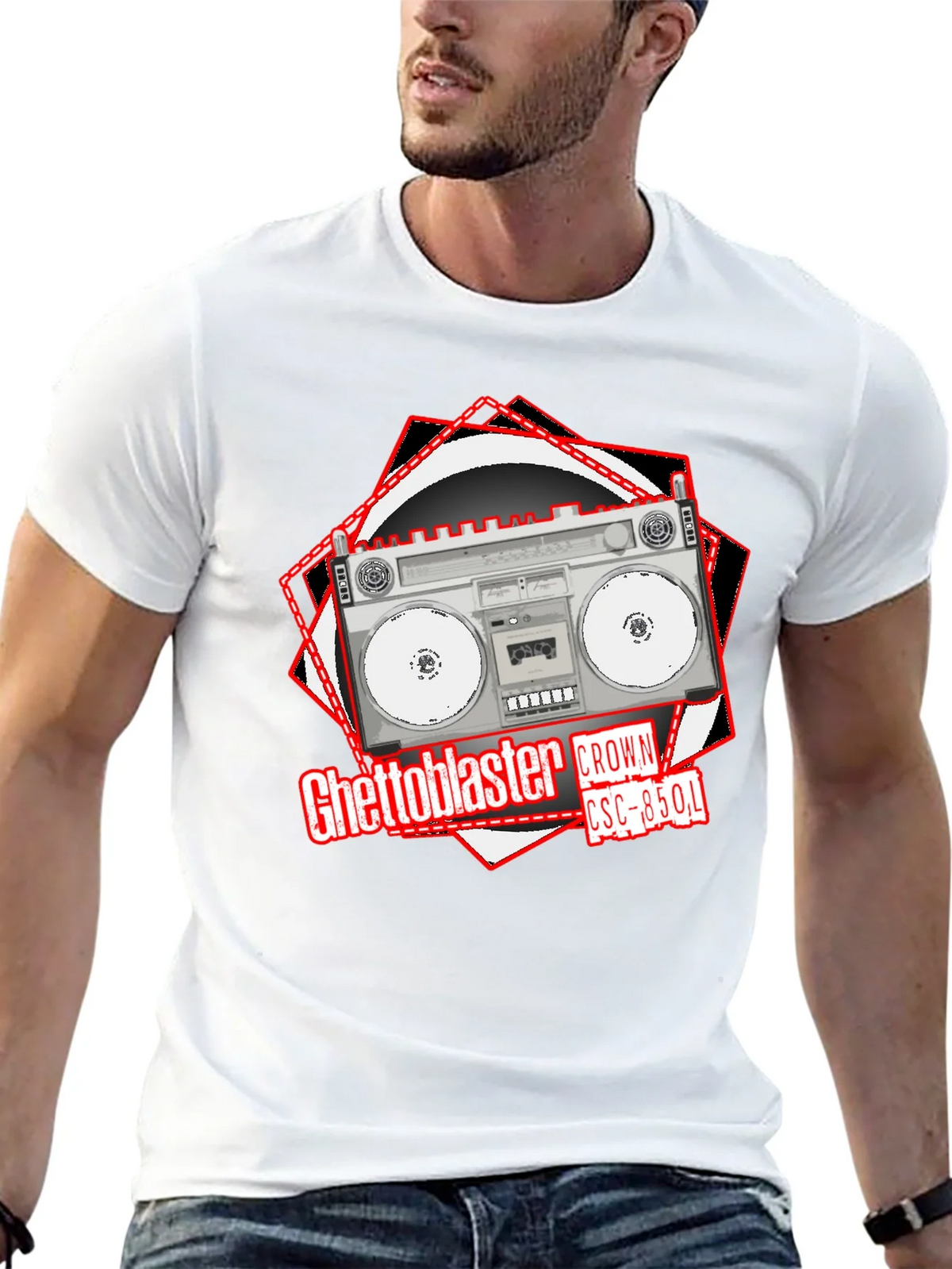 Ghettoblaster Crown CSC-850l T-Shirt