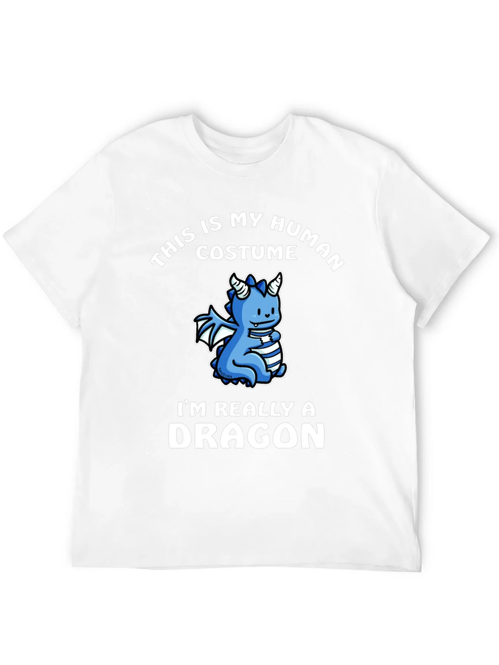 Funny Dragon Costume Graphic T-Shirt