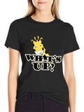 Whats Up Giraffe Graphic Tee