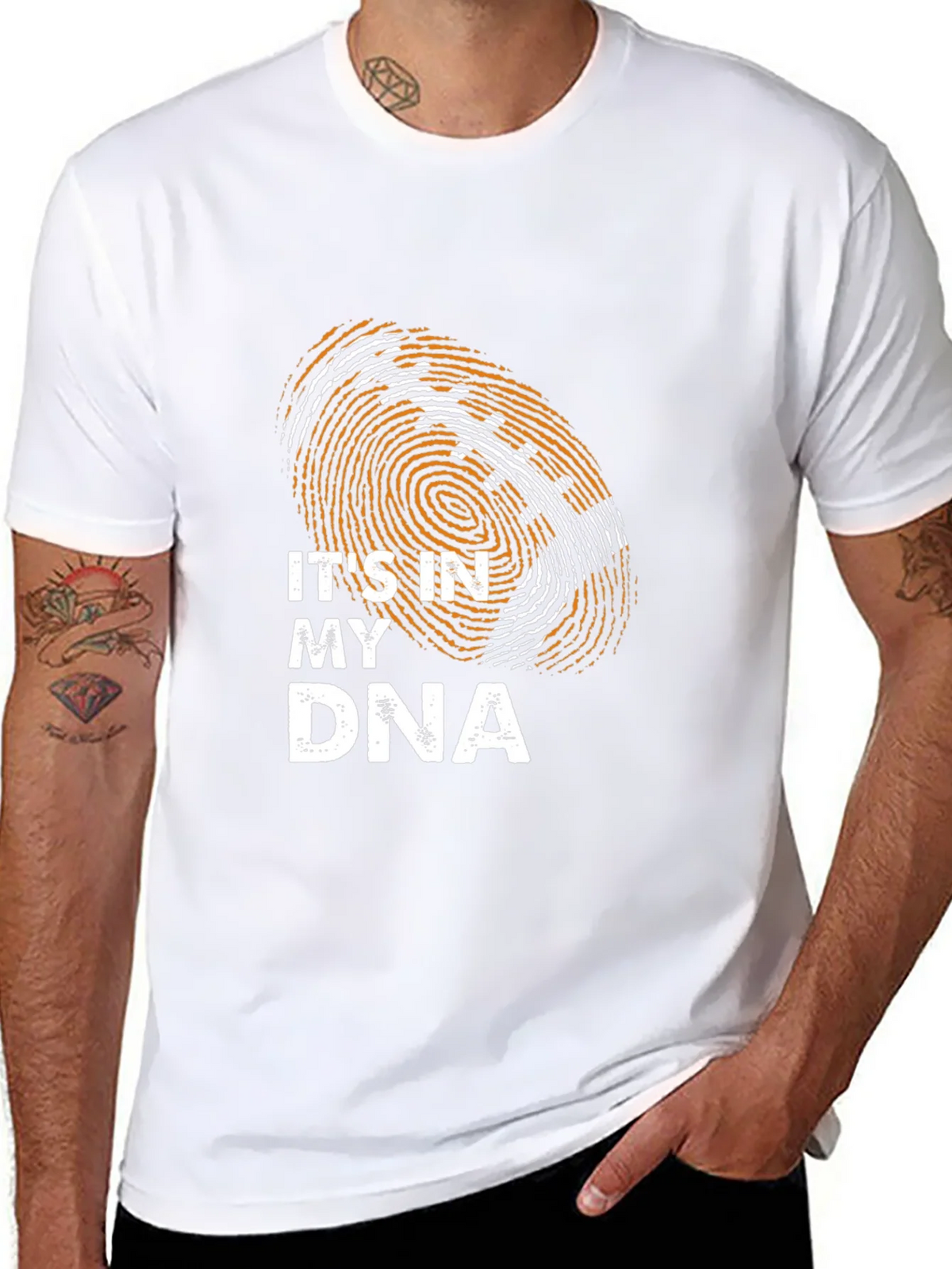 Its in my DNA T-Shirt - Unique Fingerprint Design