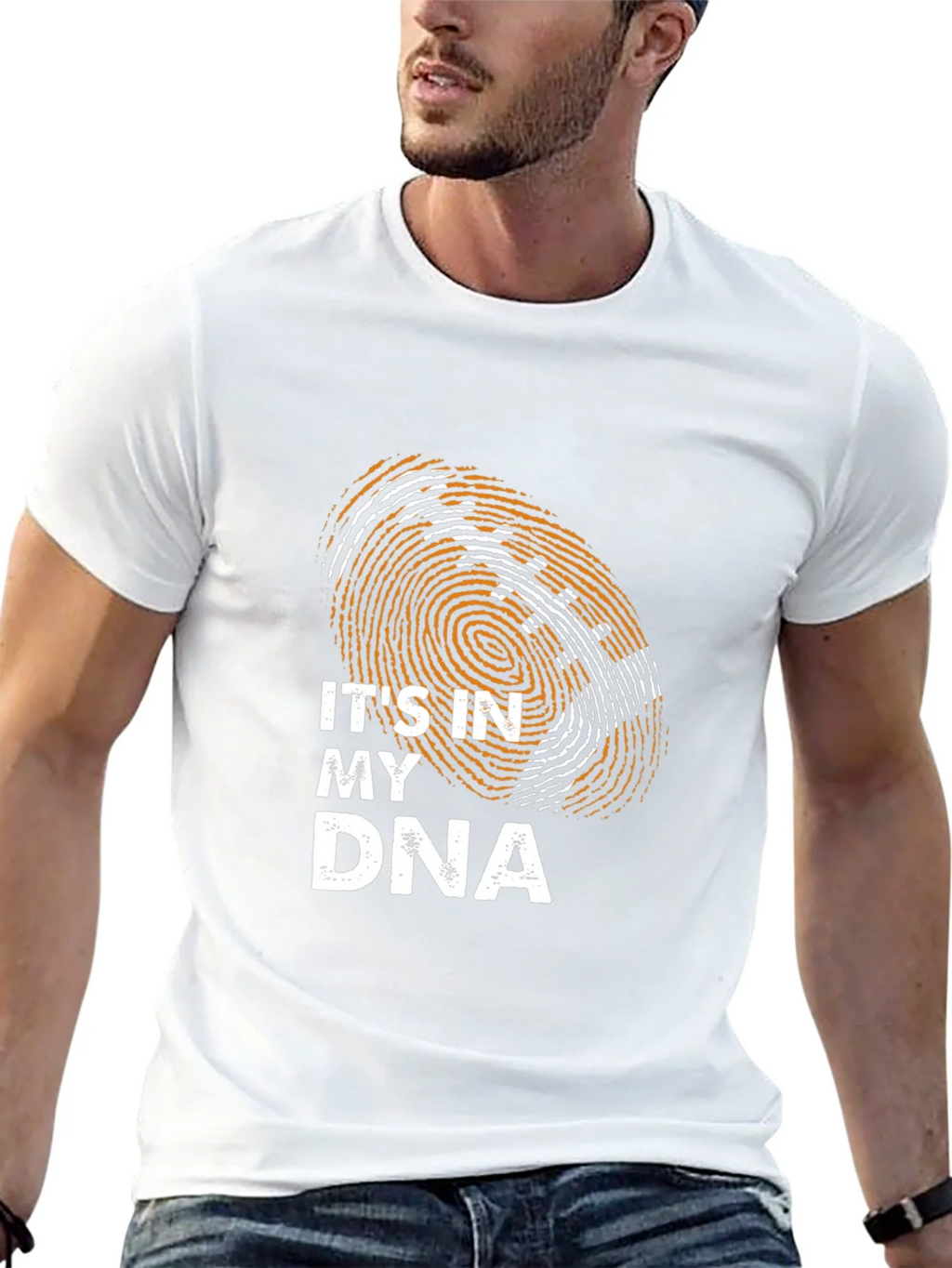 Its in my DNA T-Shirt - Unique Fingerprint Design