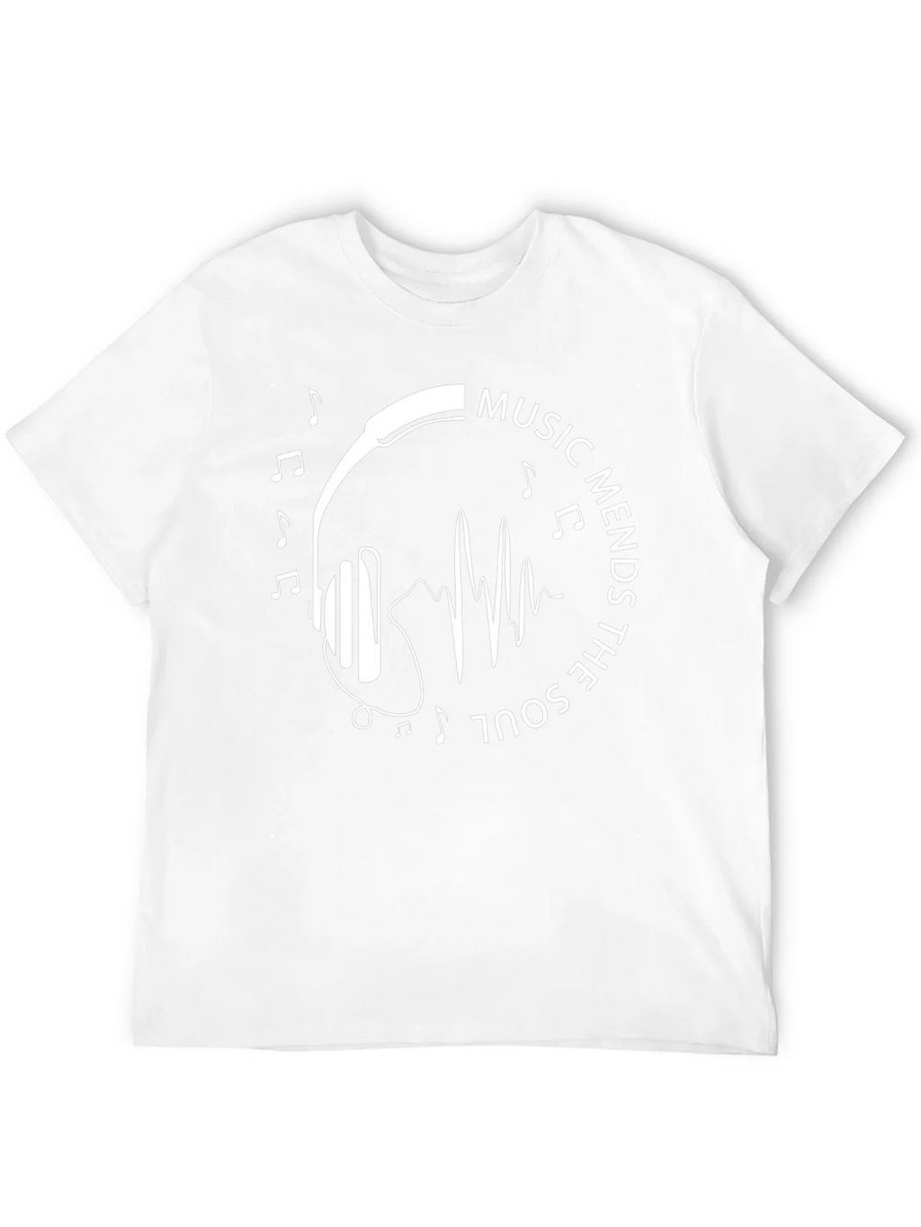Music Mends The Soul Graphic T-Shirt