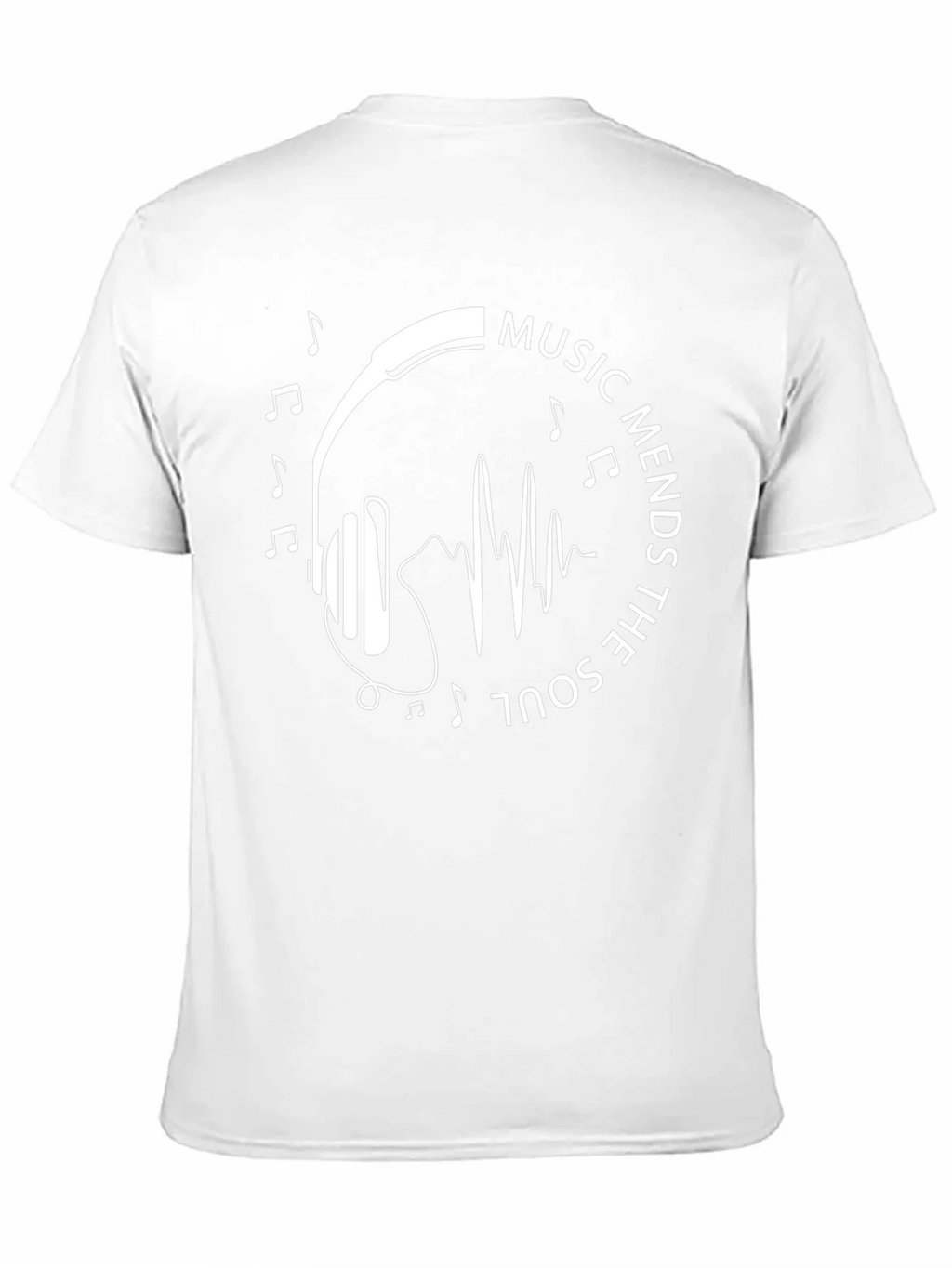 Music Mends The Soul Graphic T-Shirt