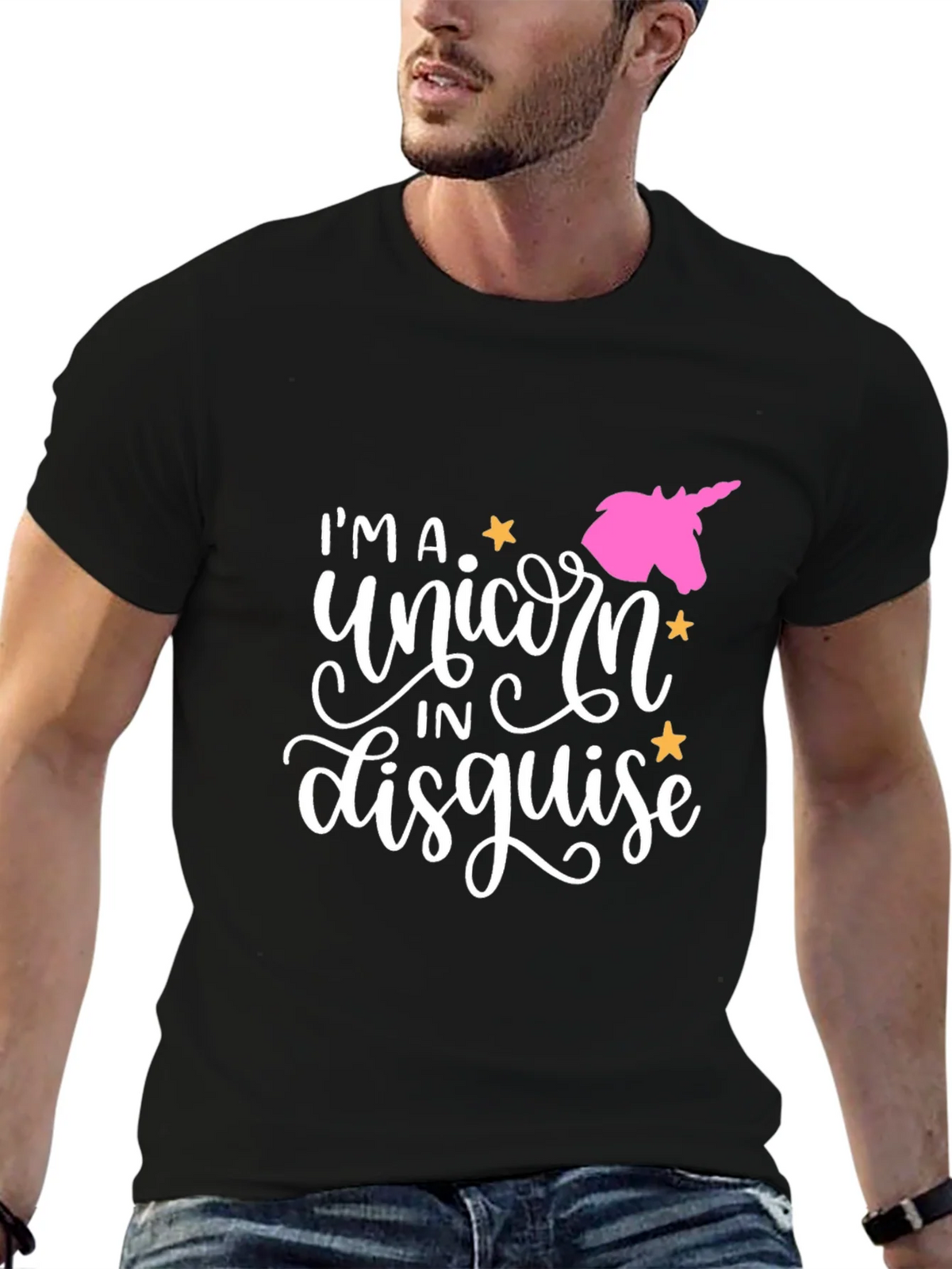 Im A Unicorn In Disguise Graphic T-Shirt