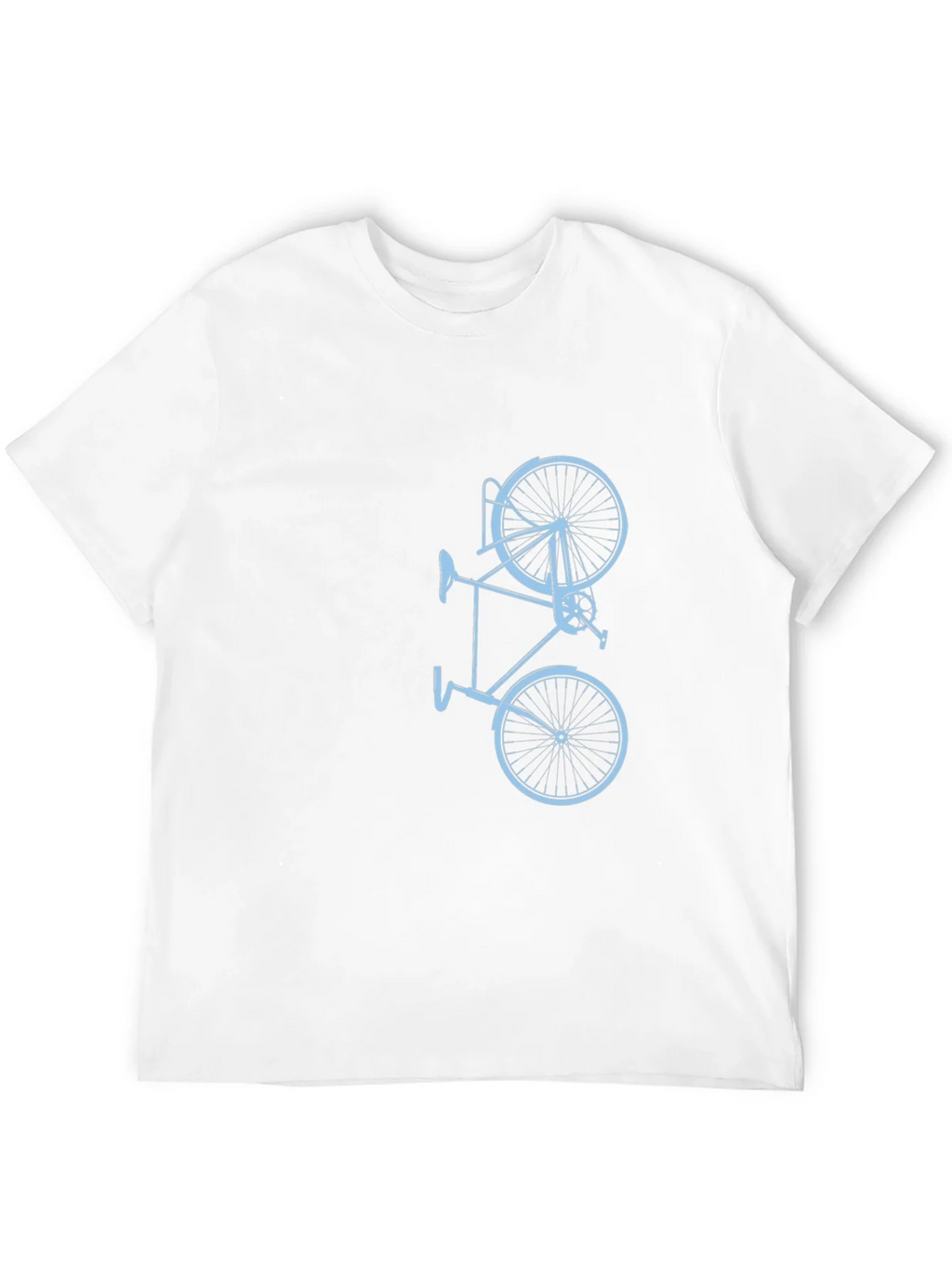 Mens Black Bike Graphic Tee