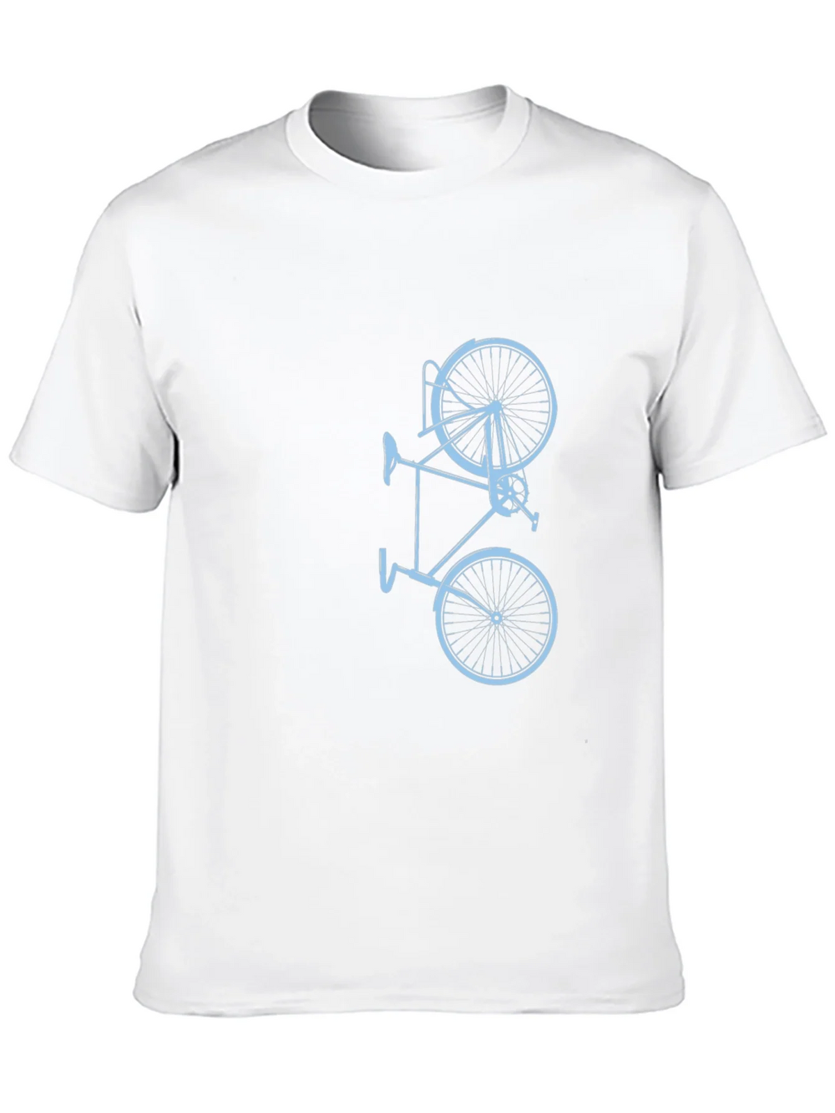 Mens Black Bike Graphic Tee