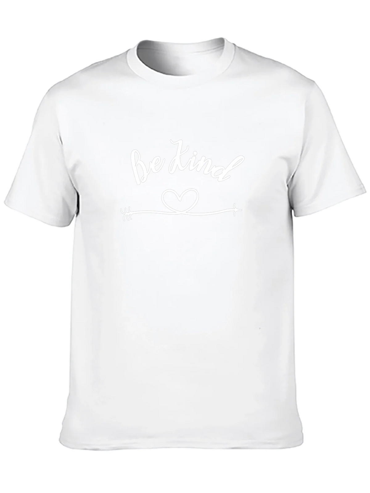 Be Kind Heart Arrow T-Shirt - Black Casual Tee