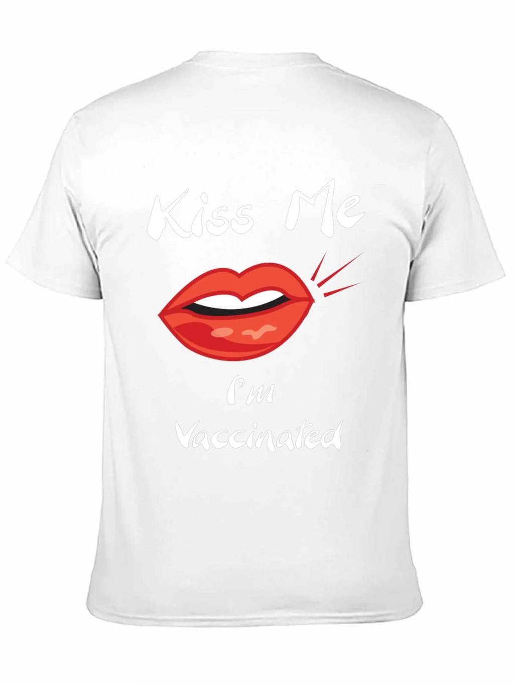 Kiss Me Im Vaccinated Tee