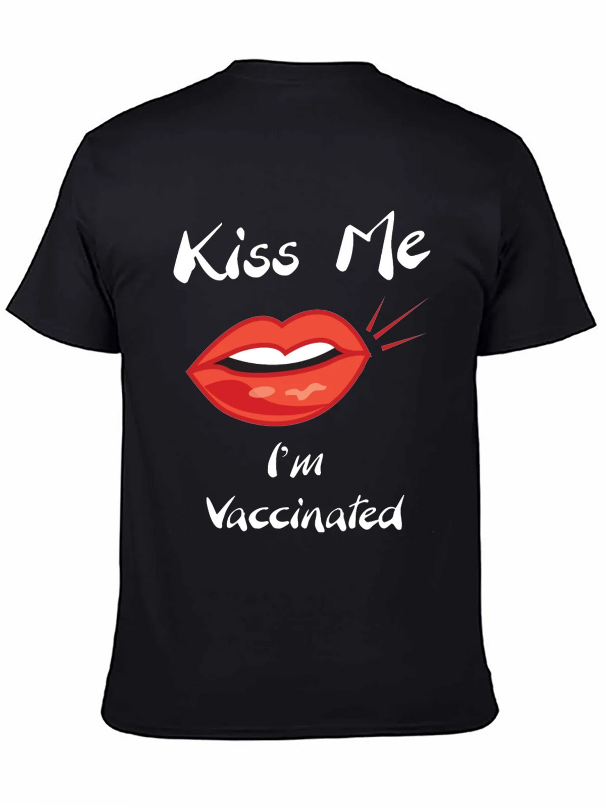 Kiss Me Im Vaccinated Tee