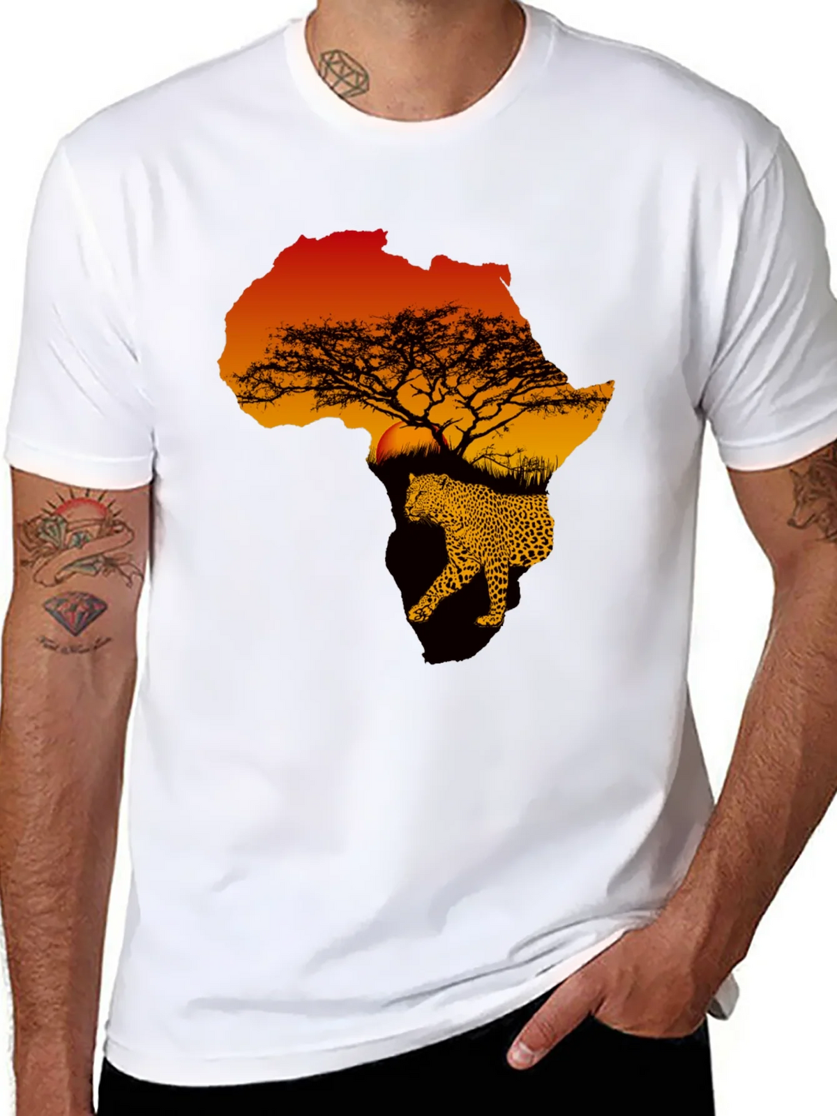 African Leopard T-Shirt