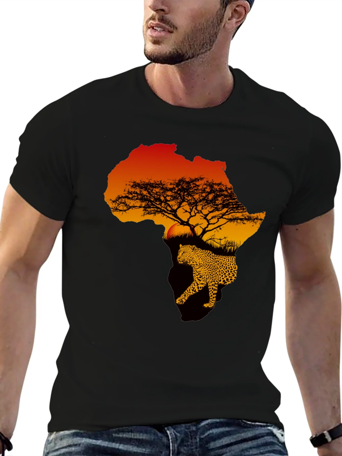 African Leopard T-Shirt
