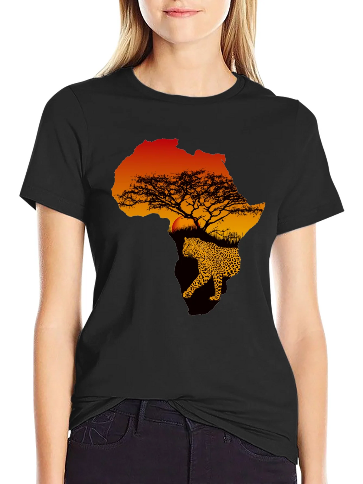 African Leopard T-Shirt