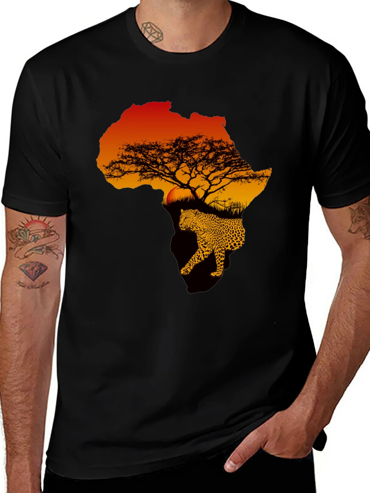 African Leopard T-Shirt