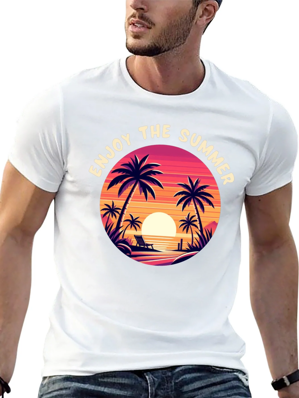 Enjoy The Summer Graphic Tee