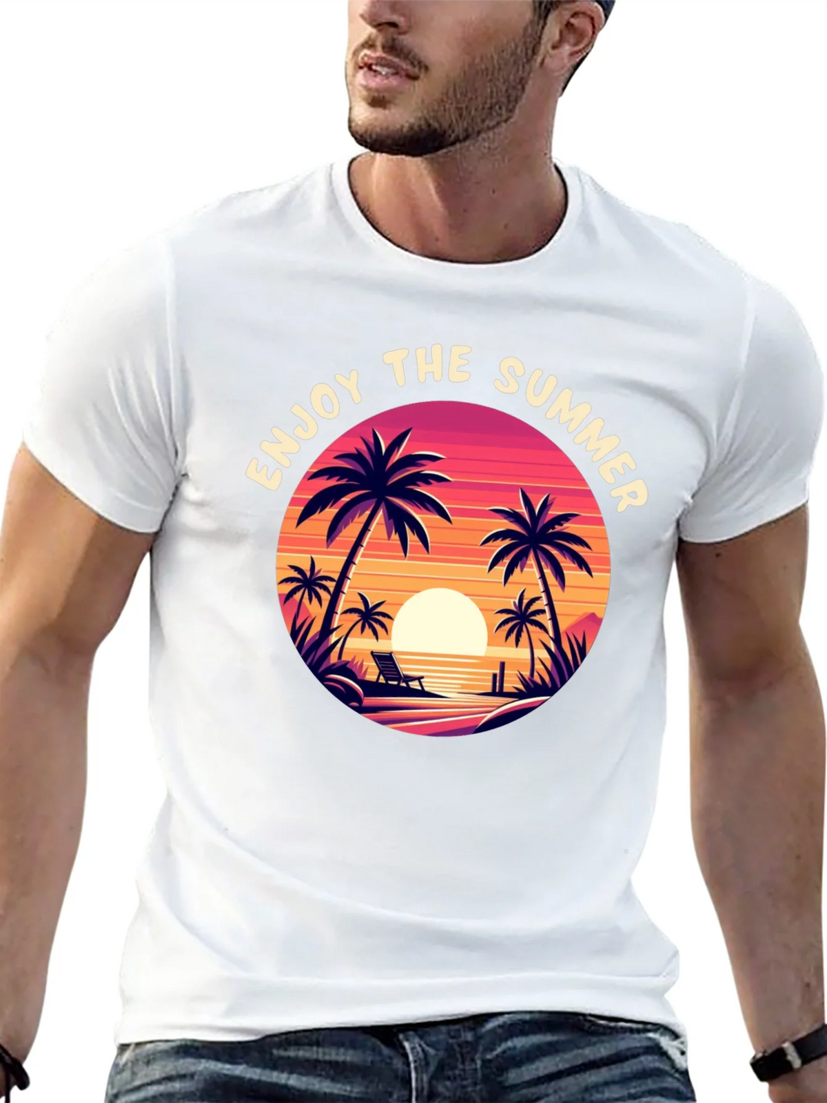 Enjoy The Summer Graphic Tee
