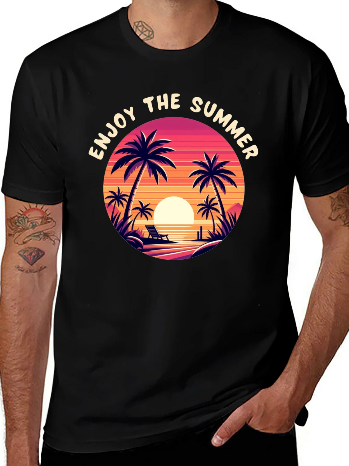 Enjoy The Summer Graphic Tee