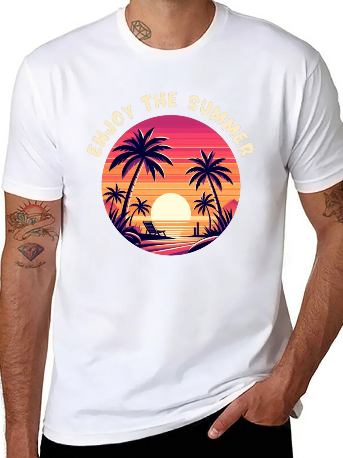 Enjoy The Summer Graphic Tee