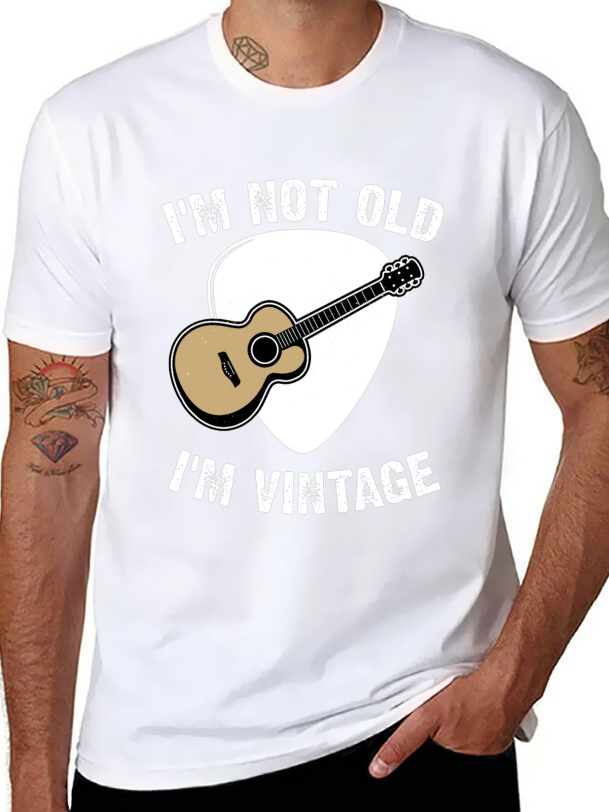 Im Not Old Im Vintage Guitar T-Shirt