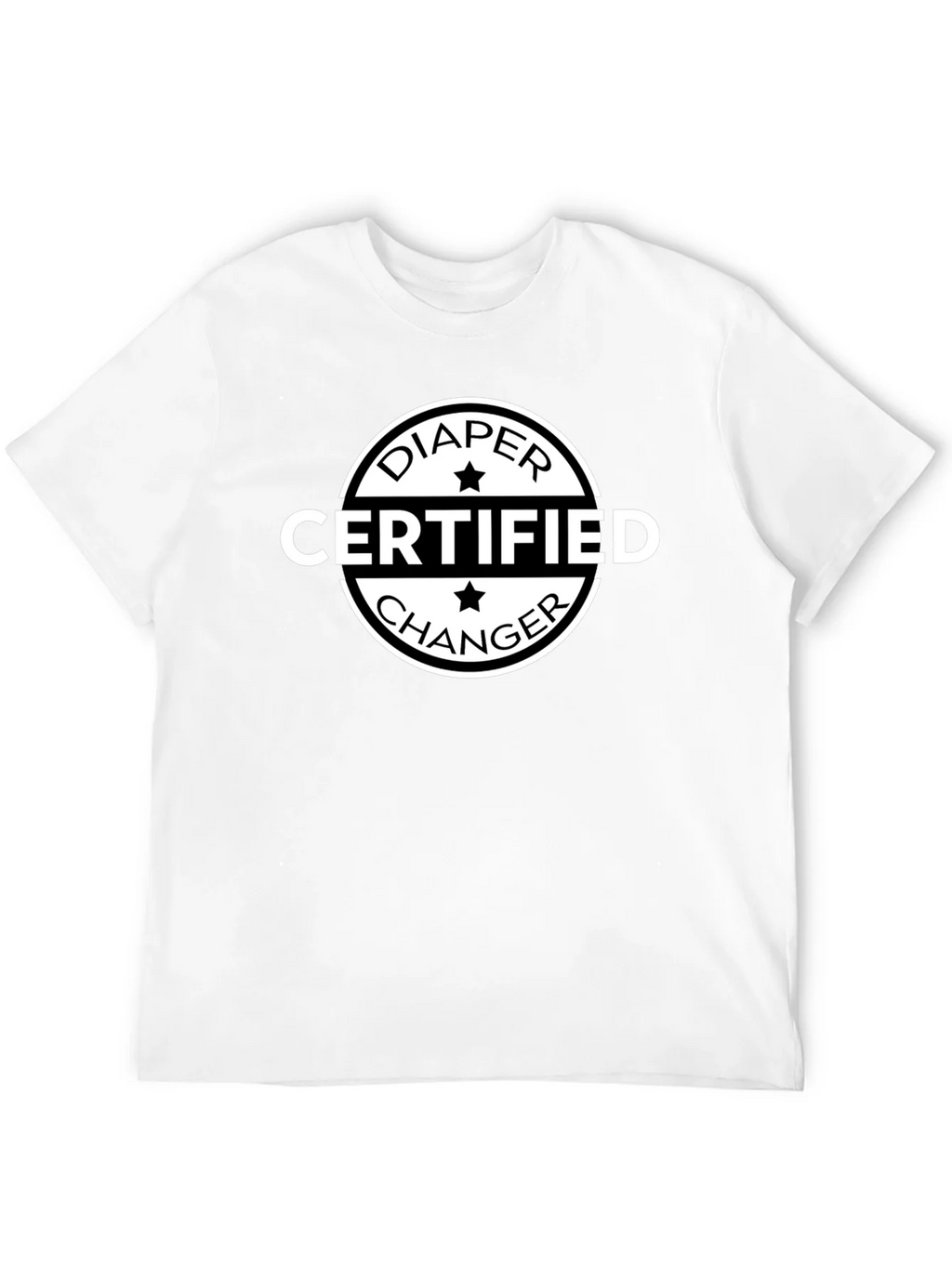 Diaper Certified Changer Novelty Tee