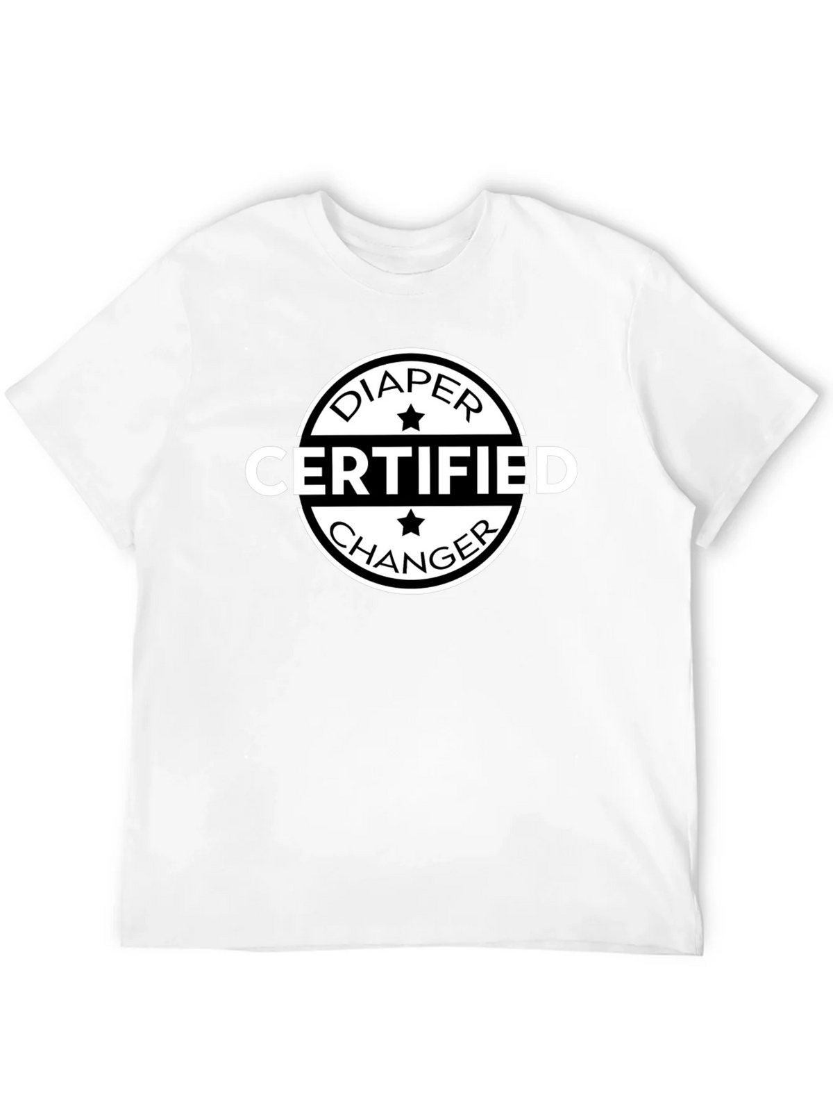 Diaper Certified Changer Novelty Tee