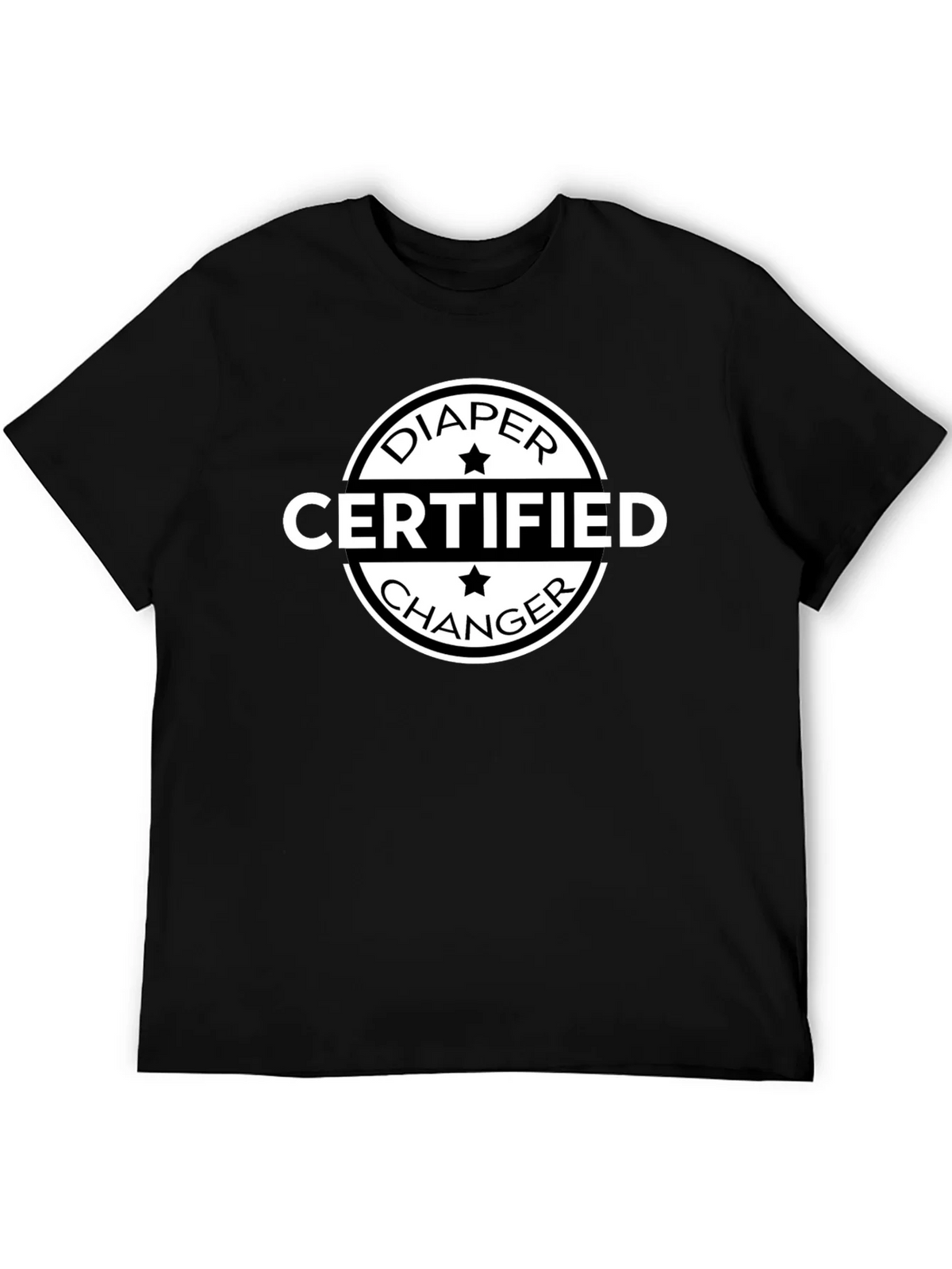 Diaper Certified Changer Novelty Tee