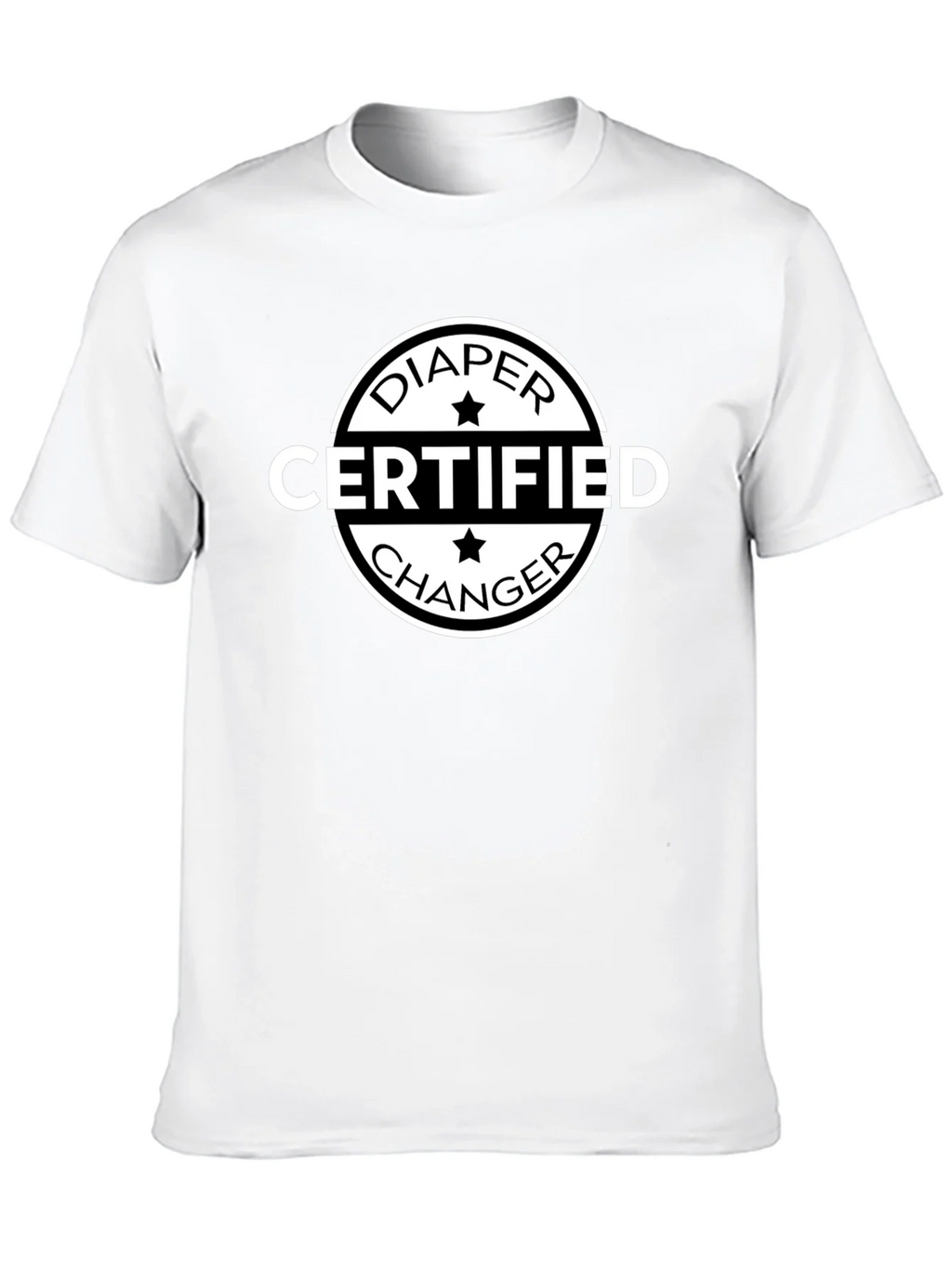 Diaper Certified Changer Novelty Tee