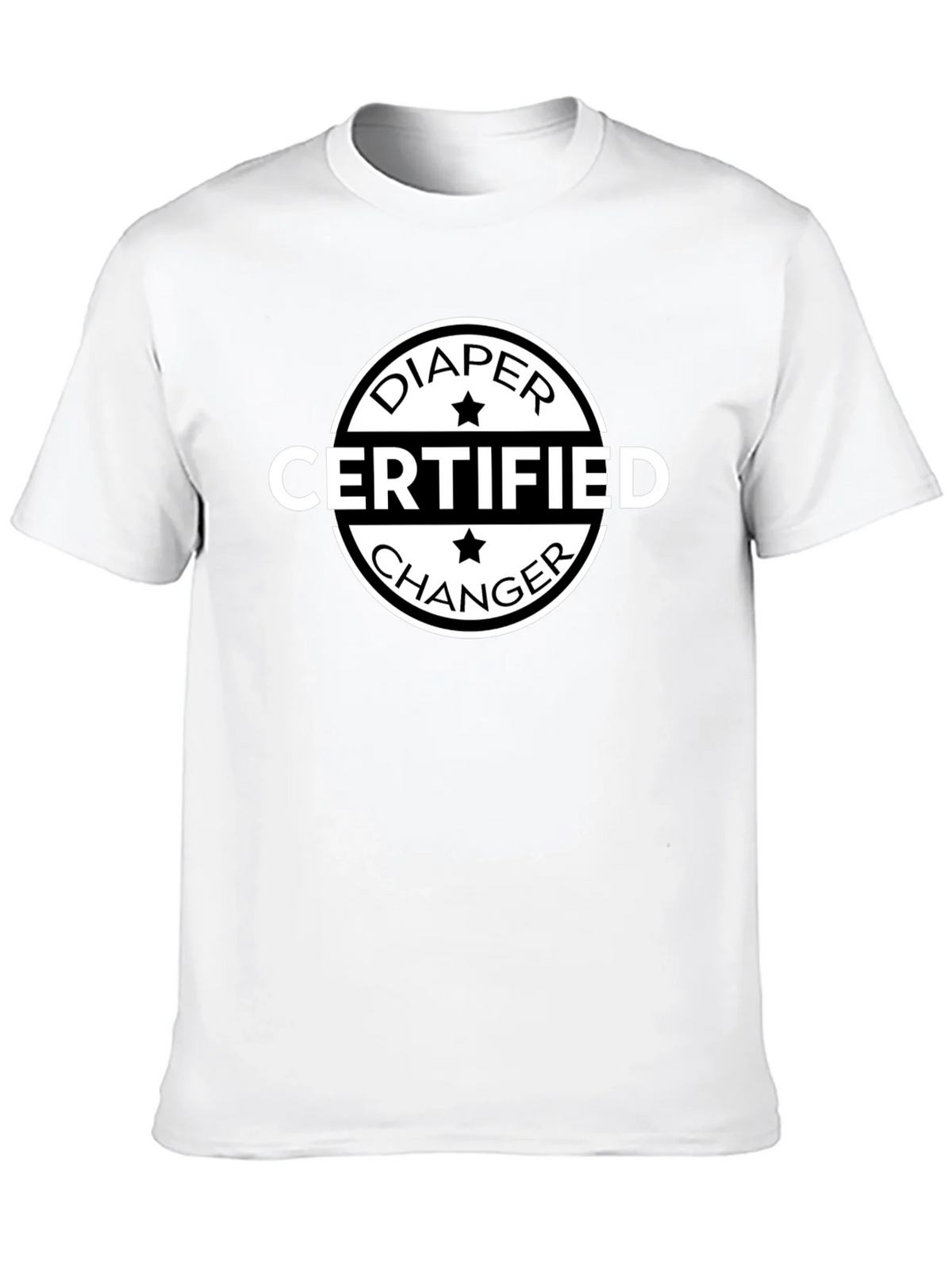 Diaper Certified Changer Novelty Tee