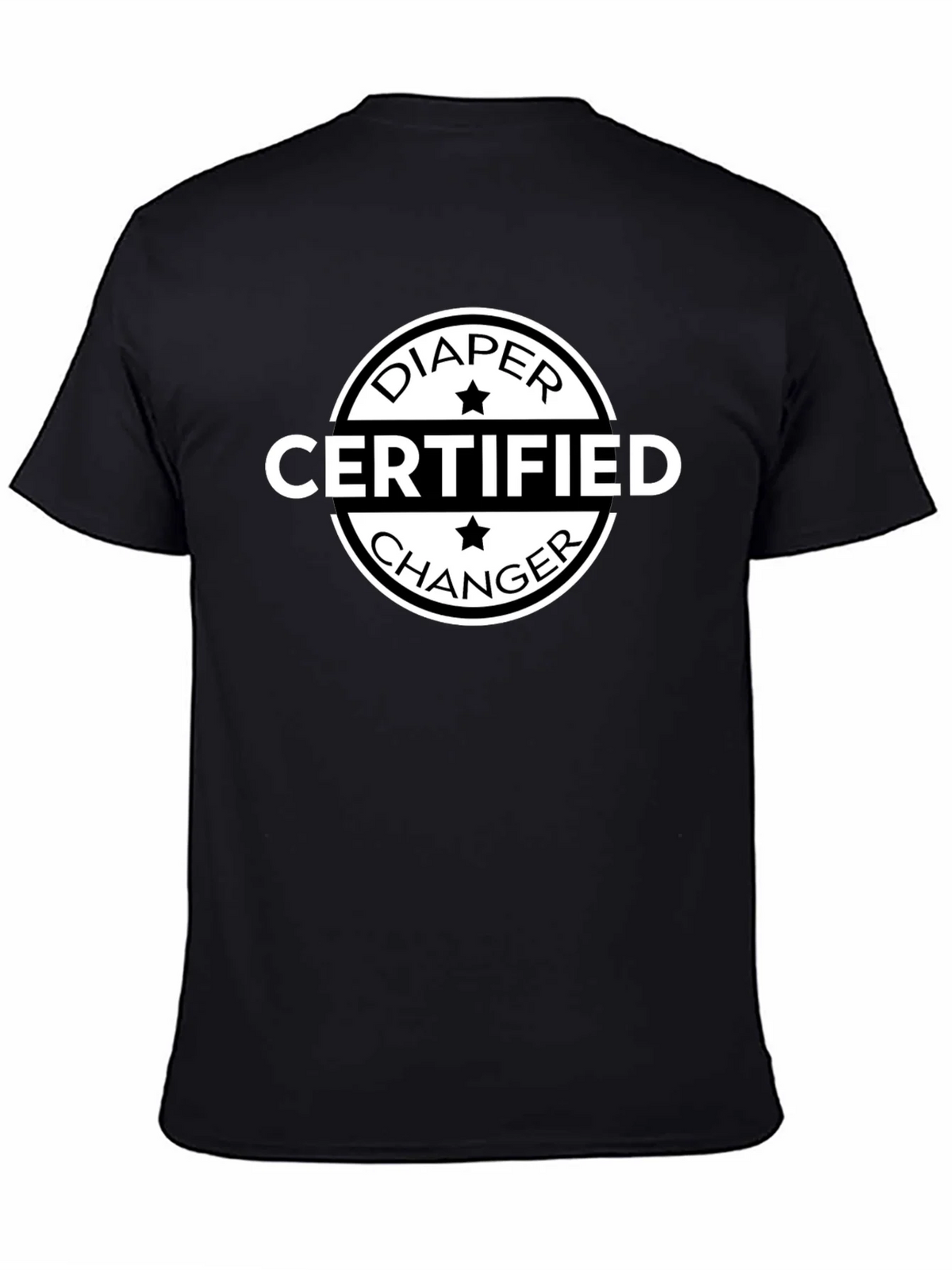 Diaper Certified Changer Novelty Tee