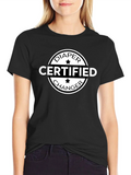 Diaper Certified Changer Novelty Tee