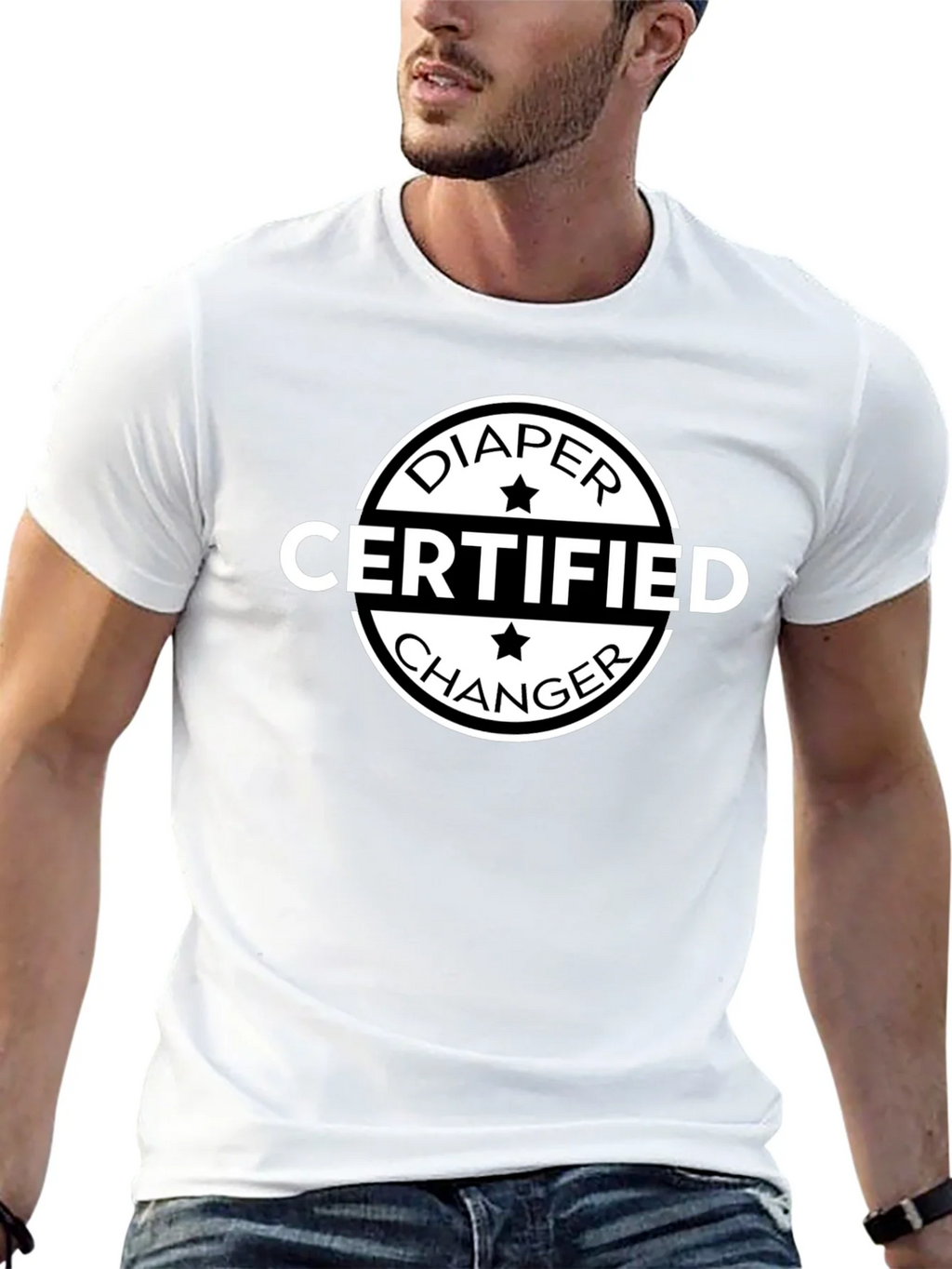 Diaper Certified Changer Novelty Tee