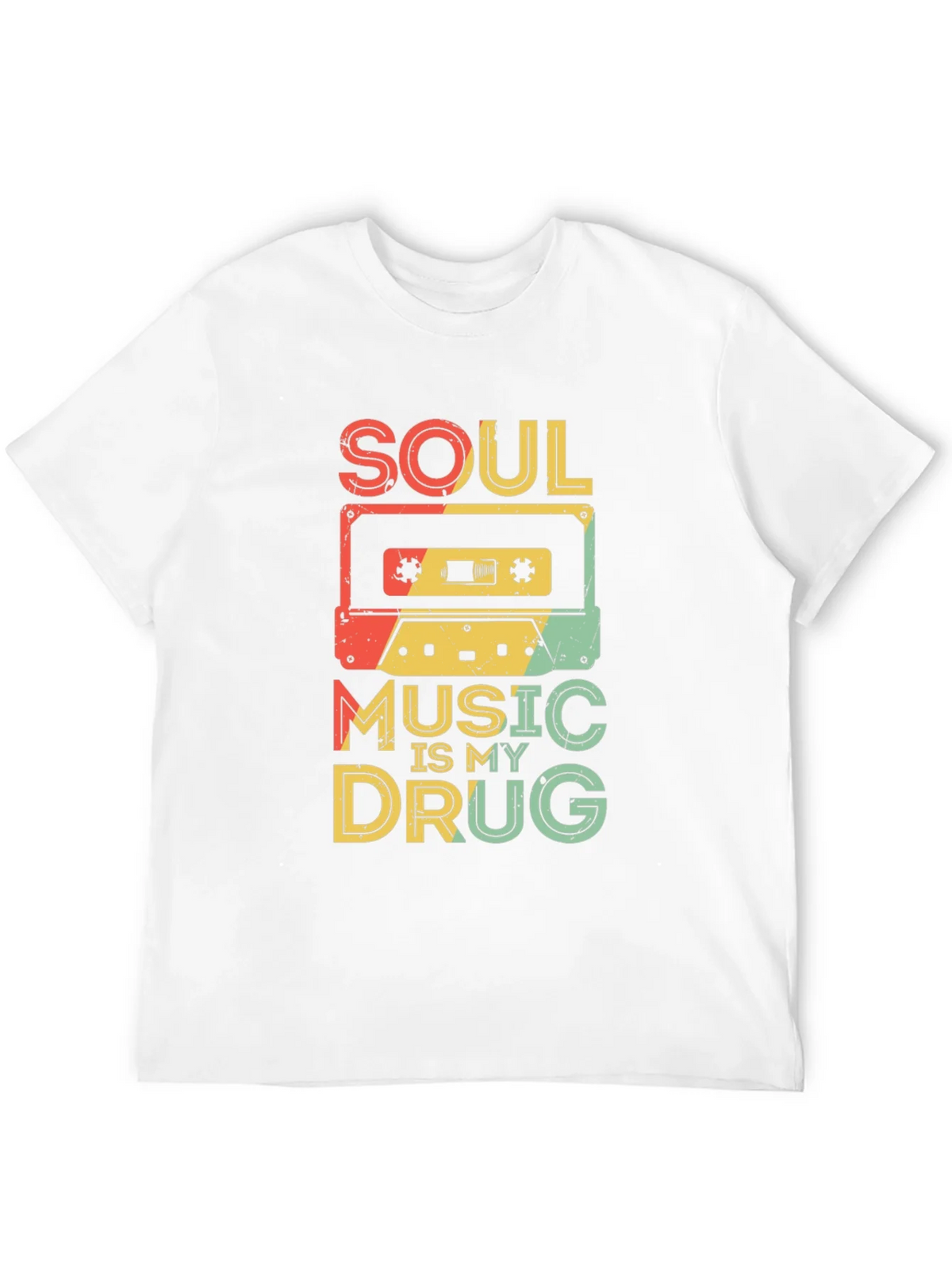 Soul Music Cassette Tape Graphic T-Shirt