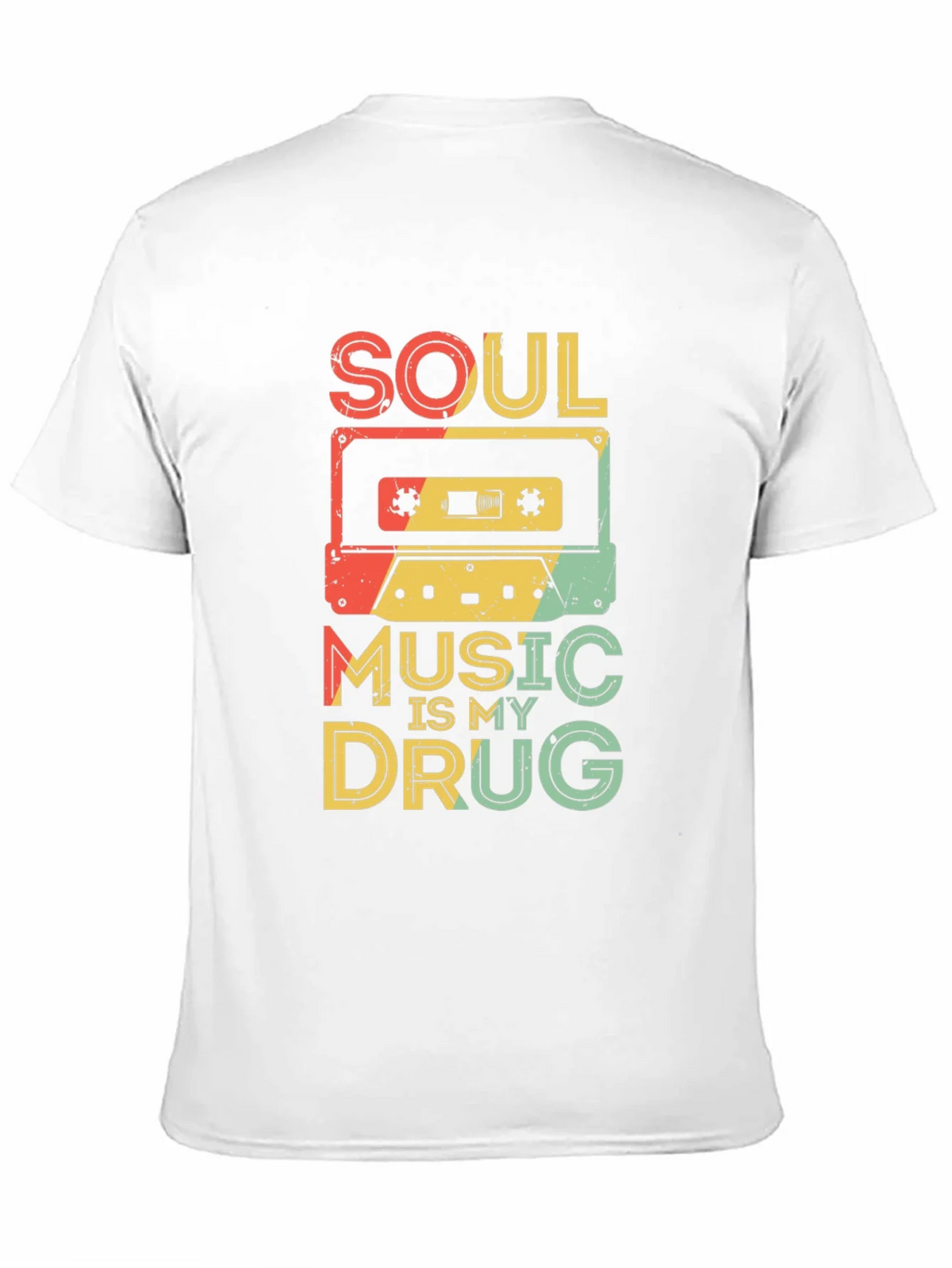 Soul Music Cassette Tape Graphic T-Shirt