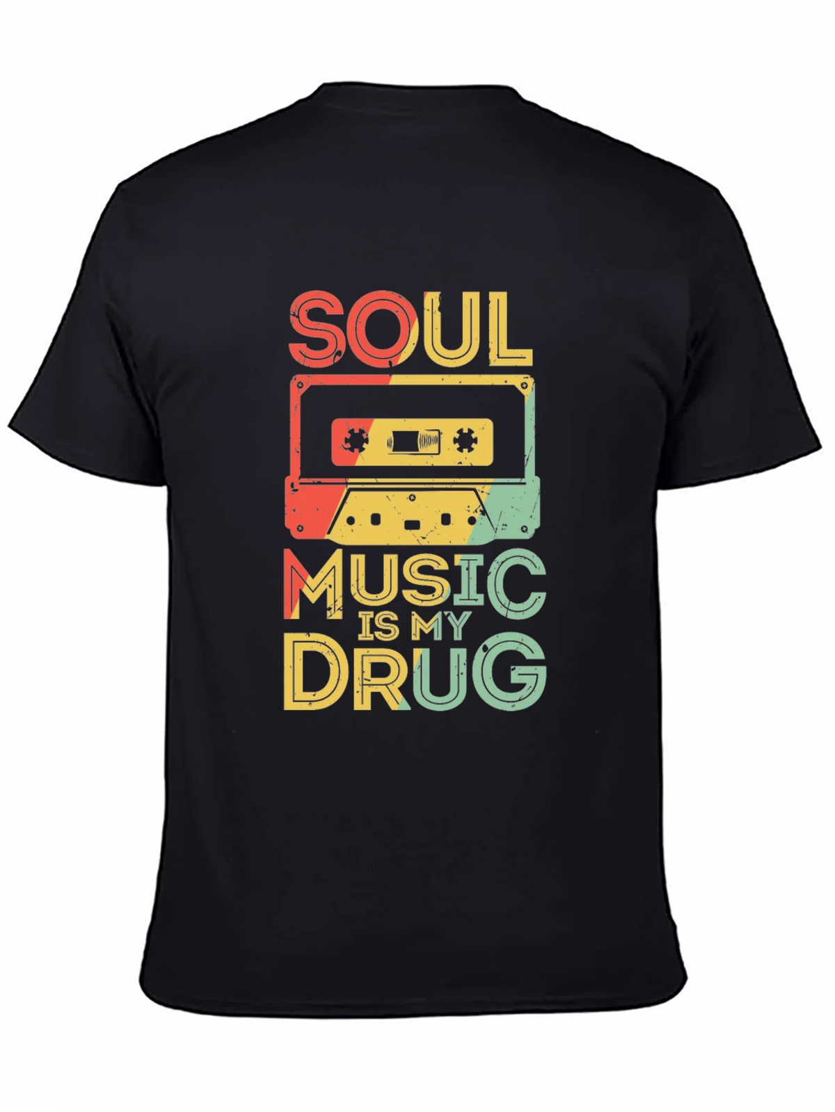 Soul Music Cassette Tape Graphic T-Shirt
