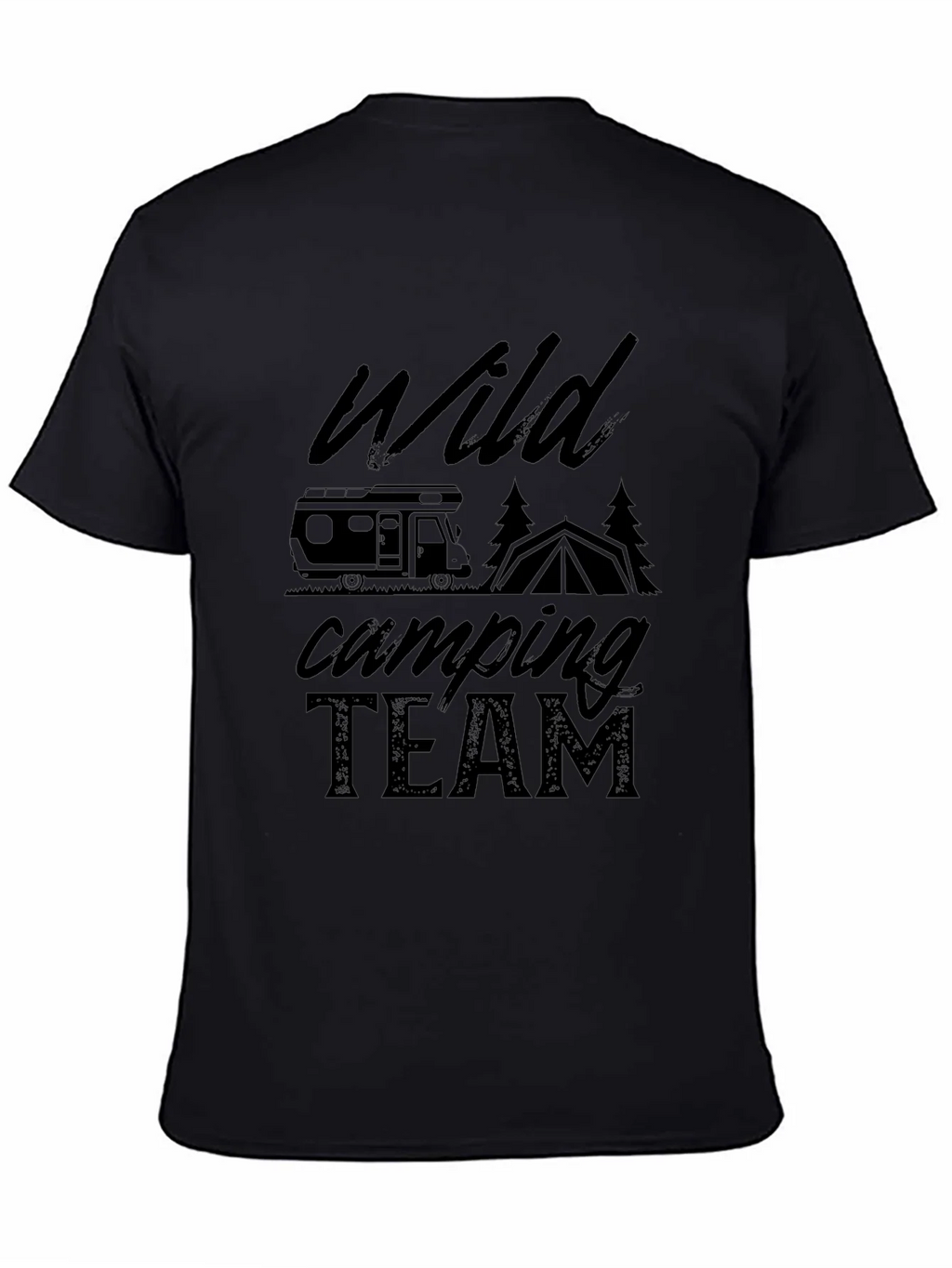 Wild Camping Team Graphic T-Shirt