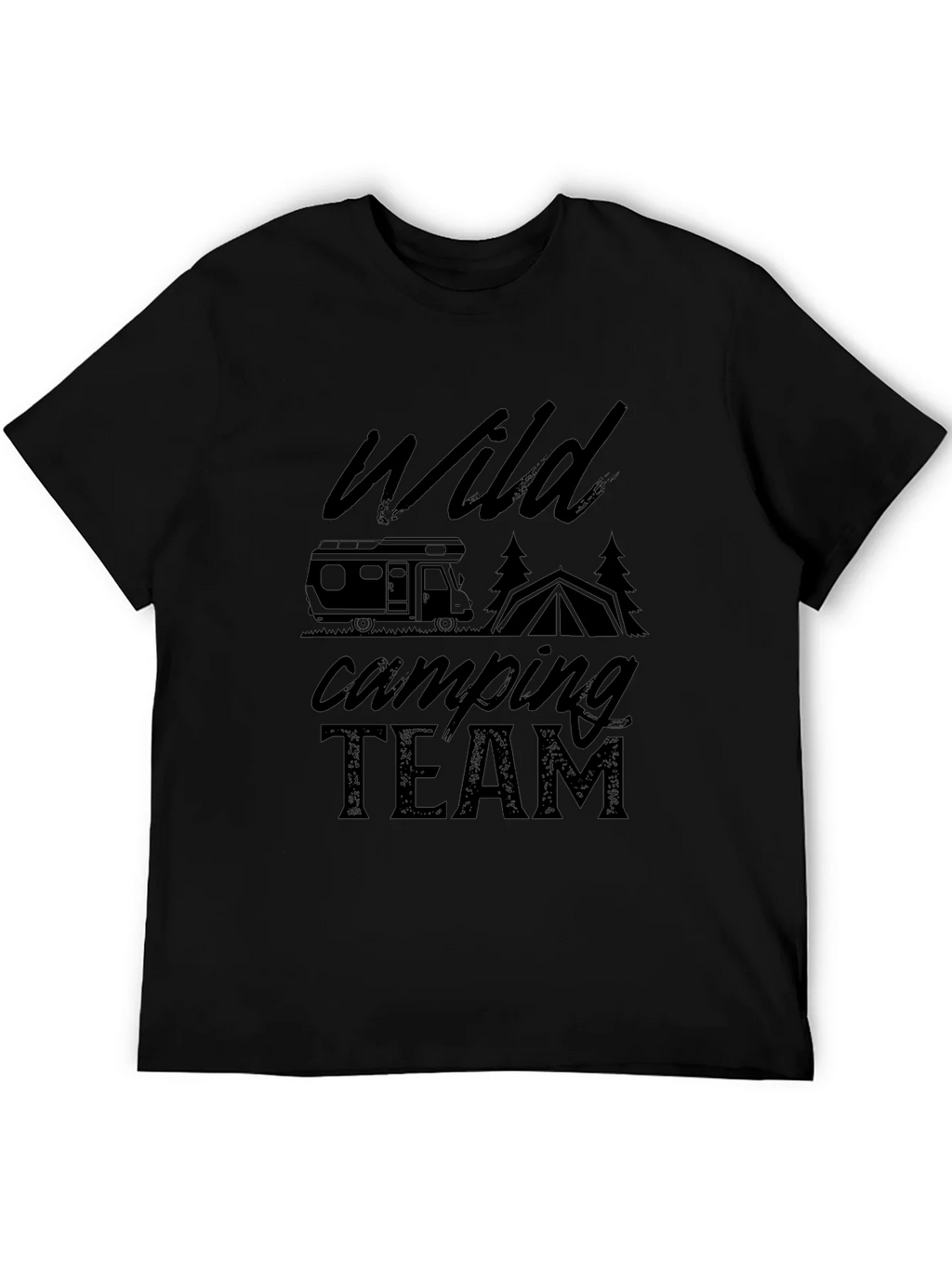 Wild Camping Team Graphic T-Shirt