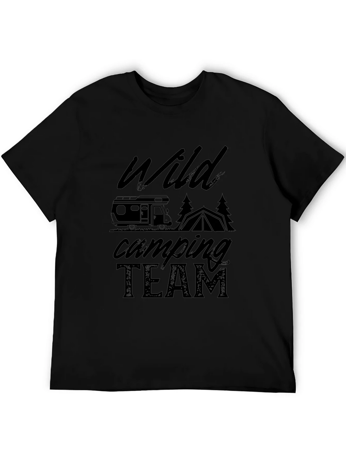 Wild Camping Team Graphic T-Shirt